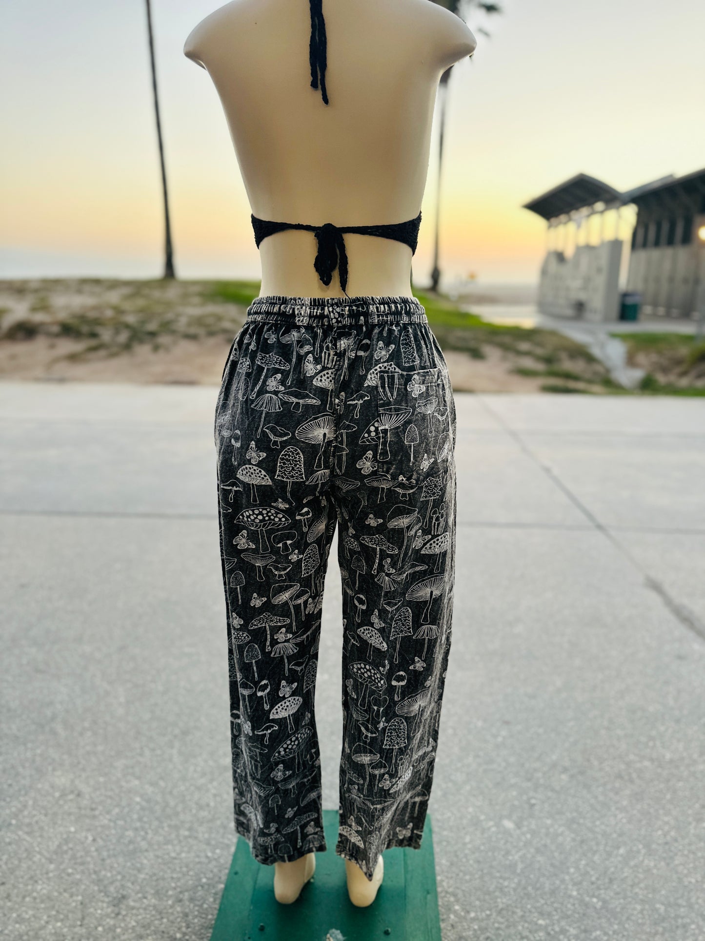 Boho mushroom pants