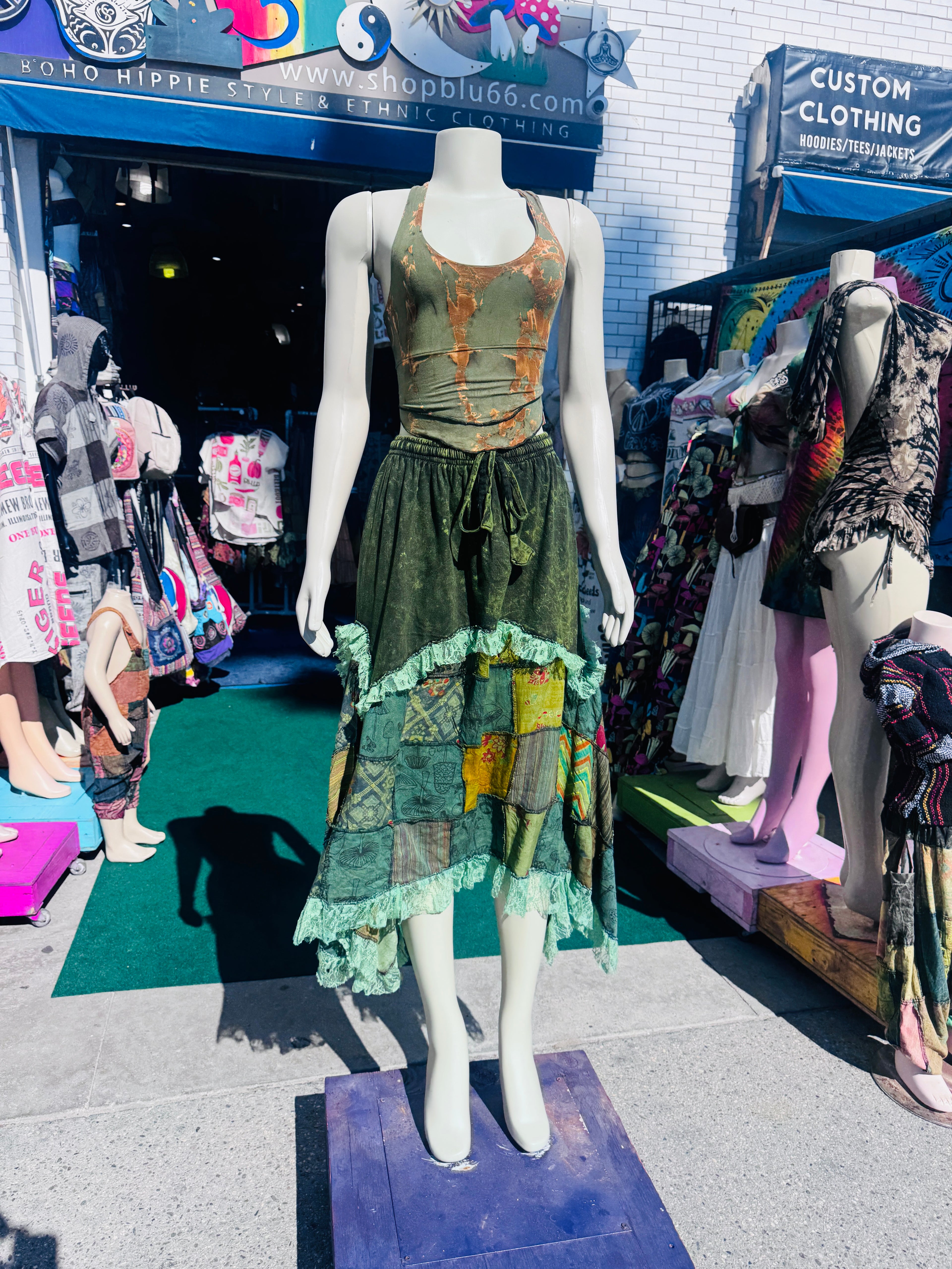 coco skirt (green)