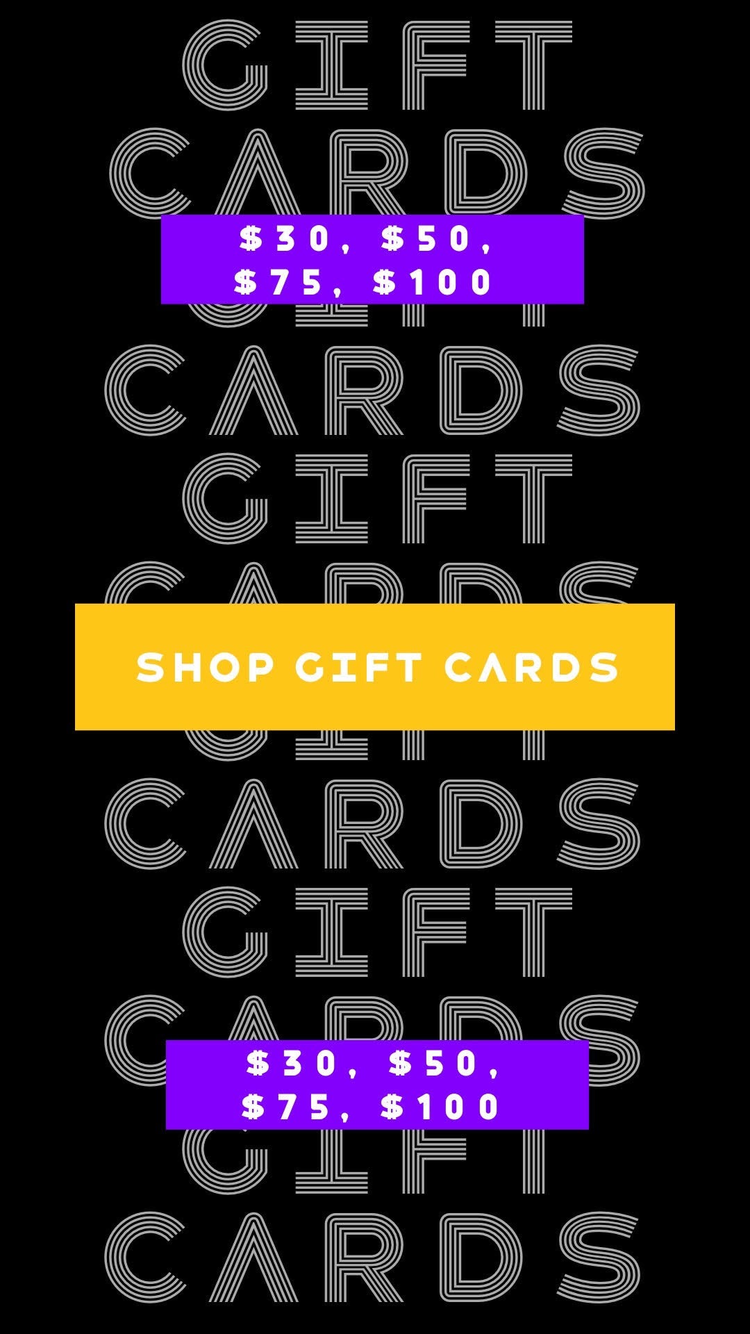 BLU 66 Apparel Gift Cards
