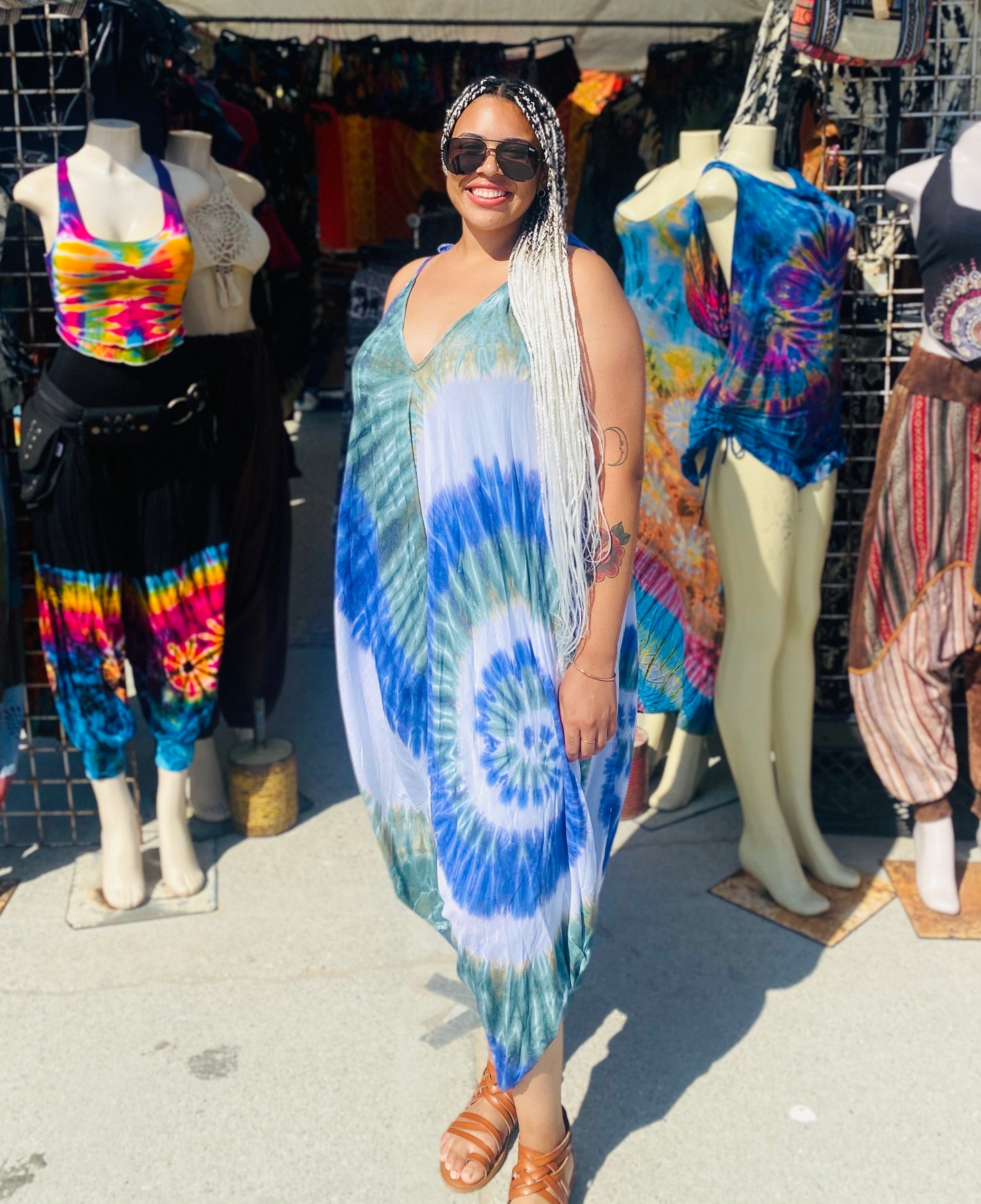 Summer swirl jumper