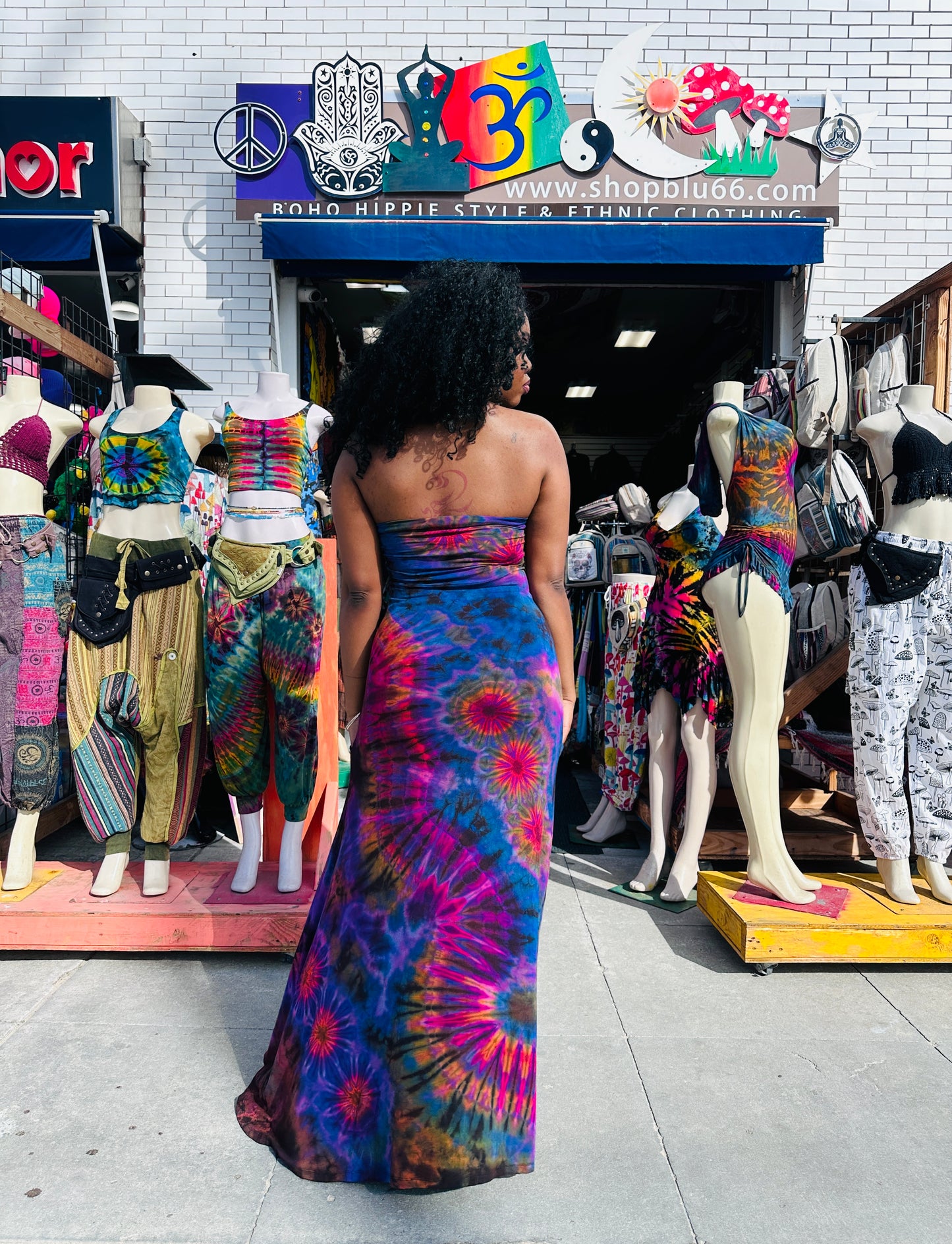 Huda dress ( purple )
