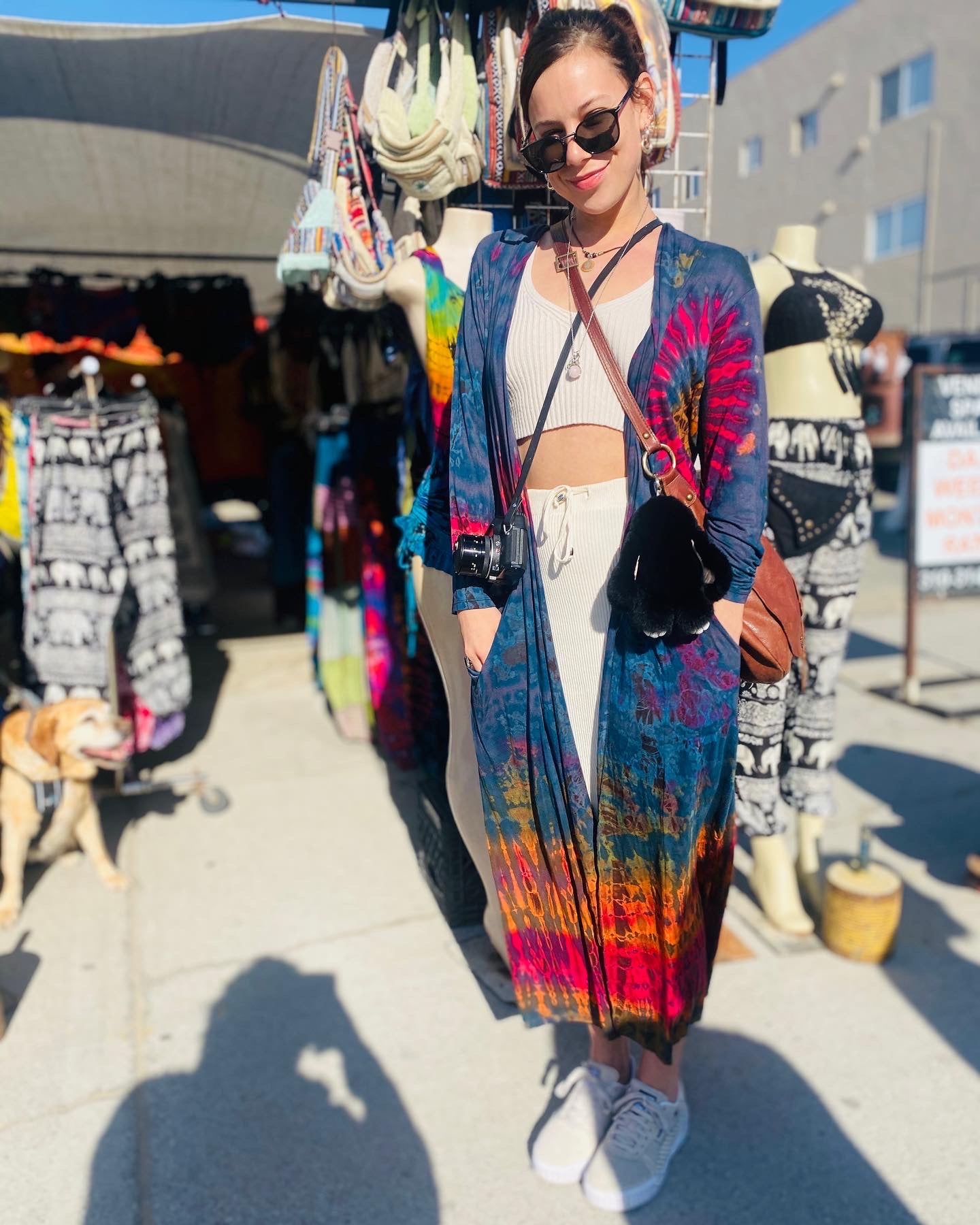 Long cardigan (grey )
