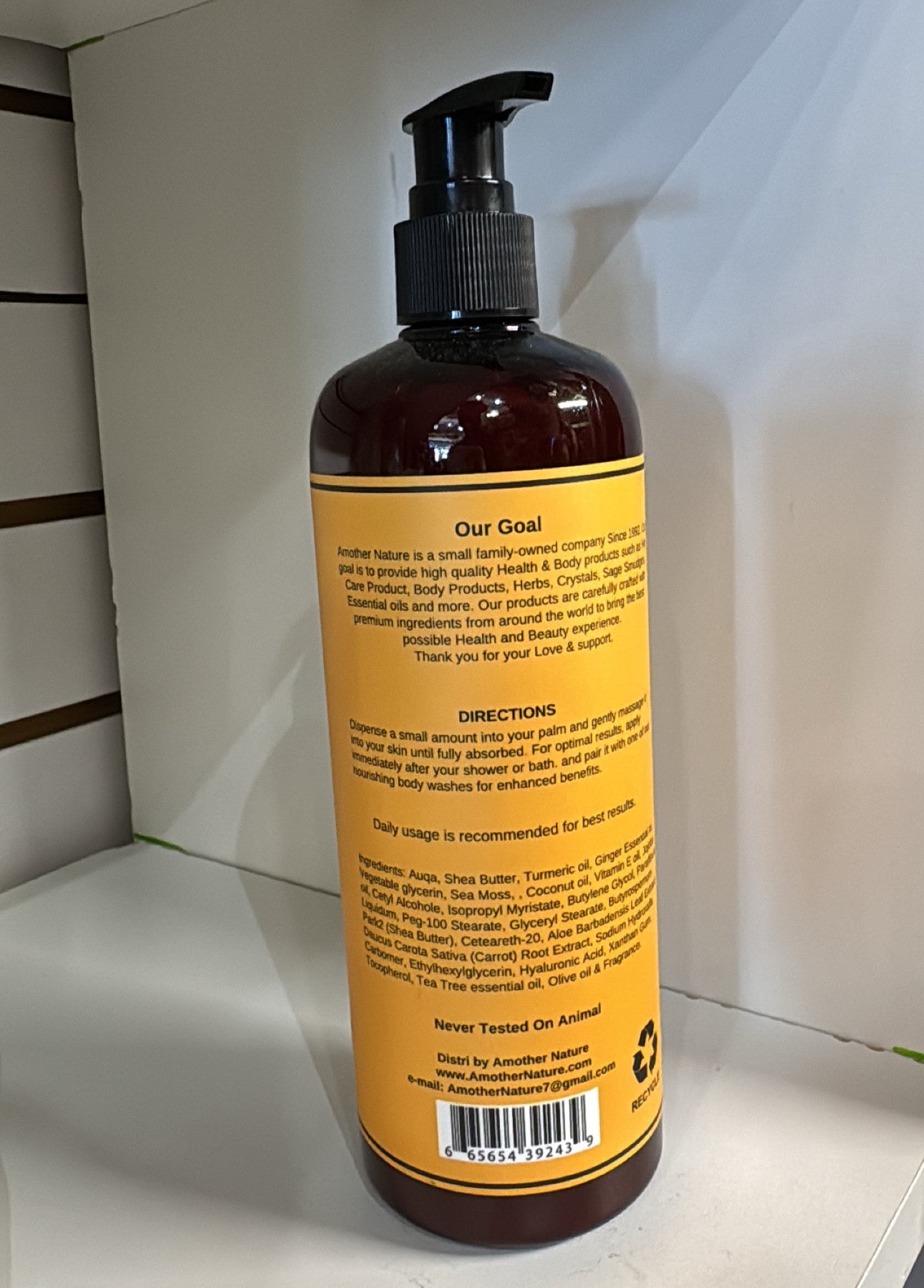 Turmeric & Sea moss moisturising lotion