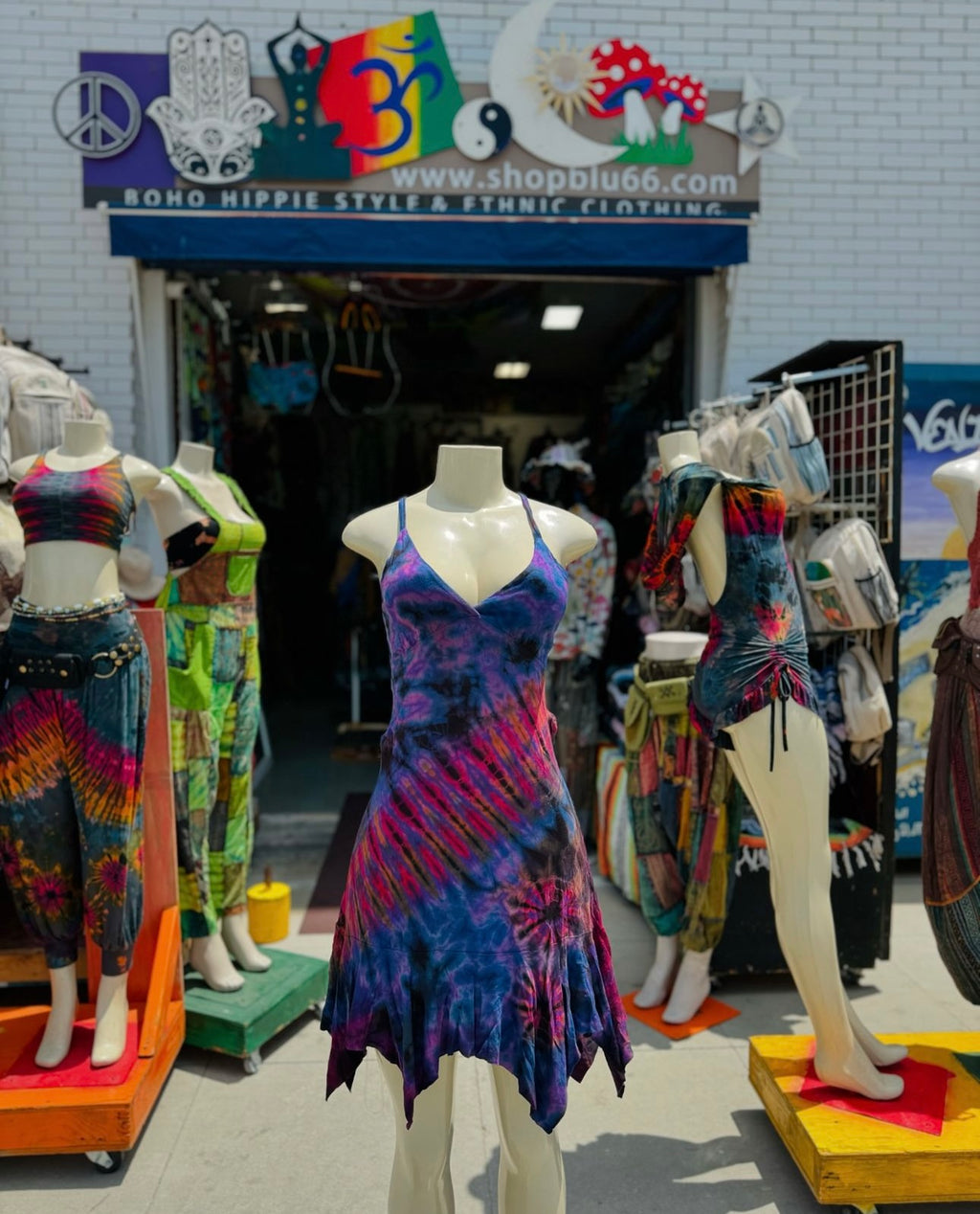 Summer in Venice dress (purple )