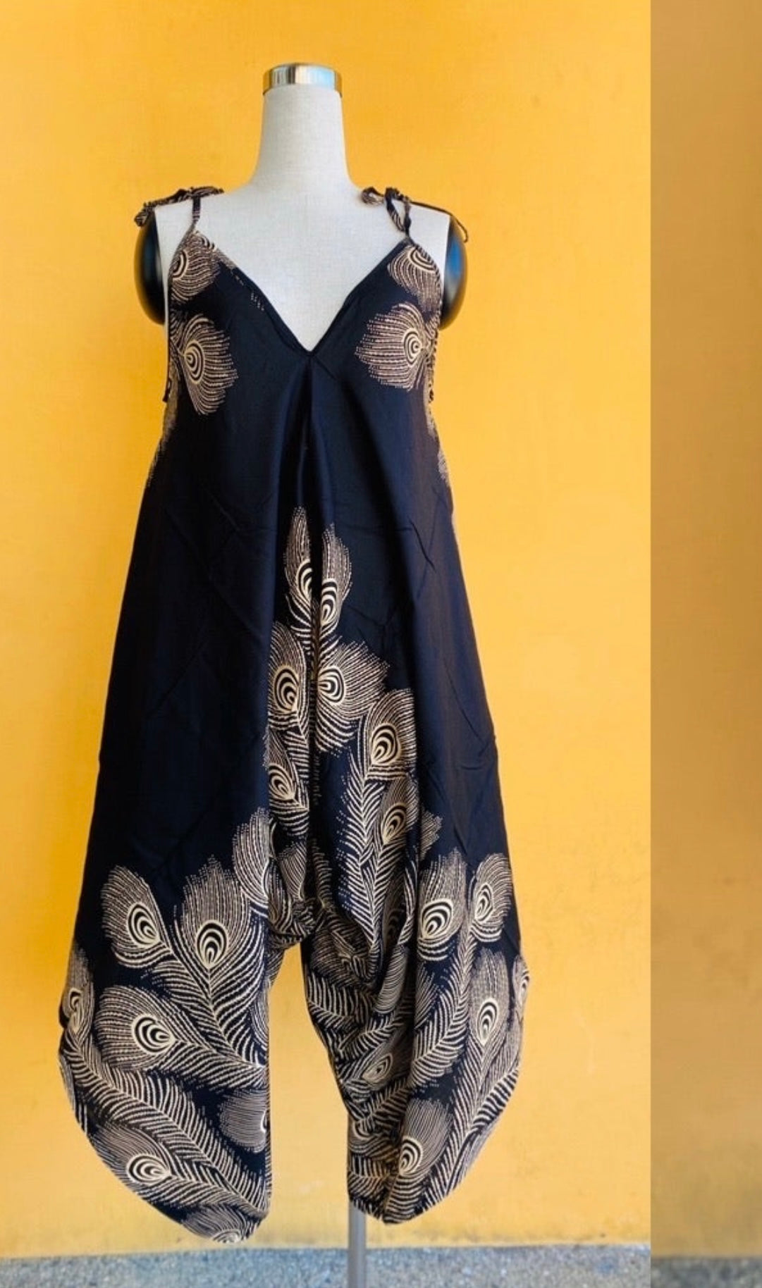 Peacock romper