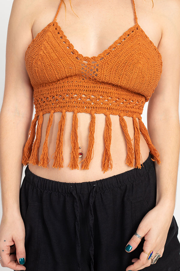 Crochet Bae Fringe (Various colors)