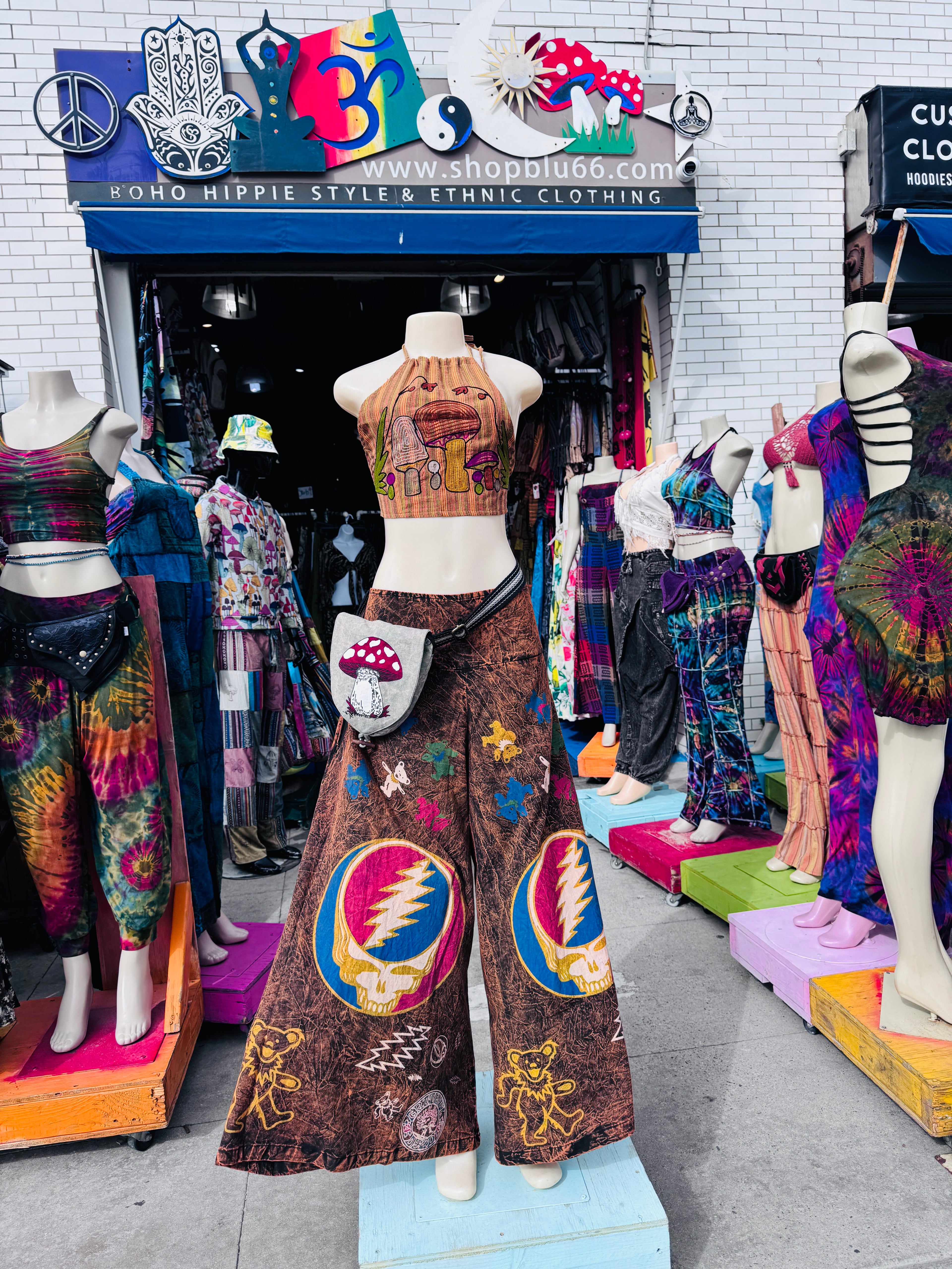 Grateful dead bootleg pants