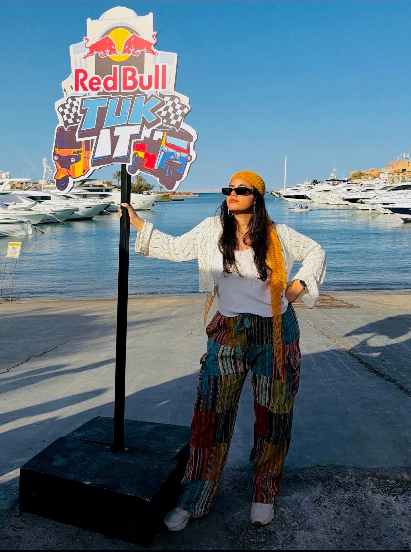 Sunset mosaic pants