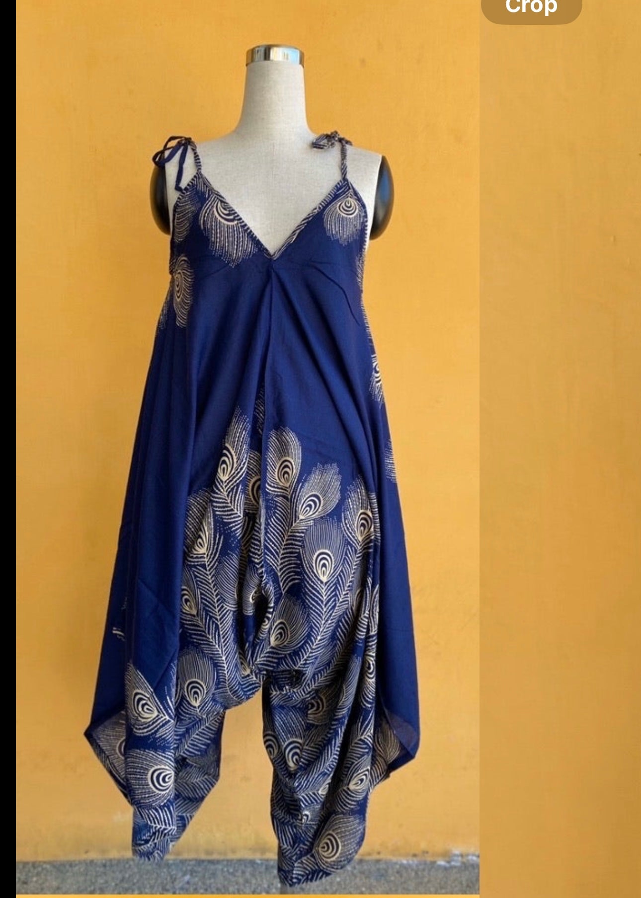 Peacock romper