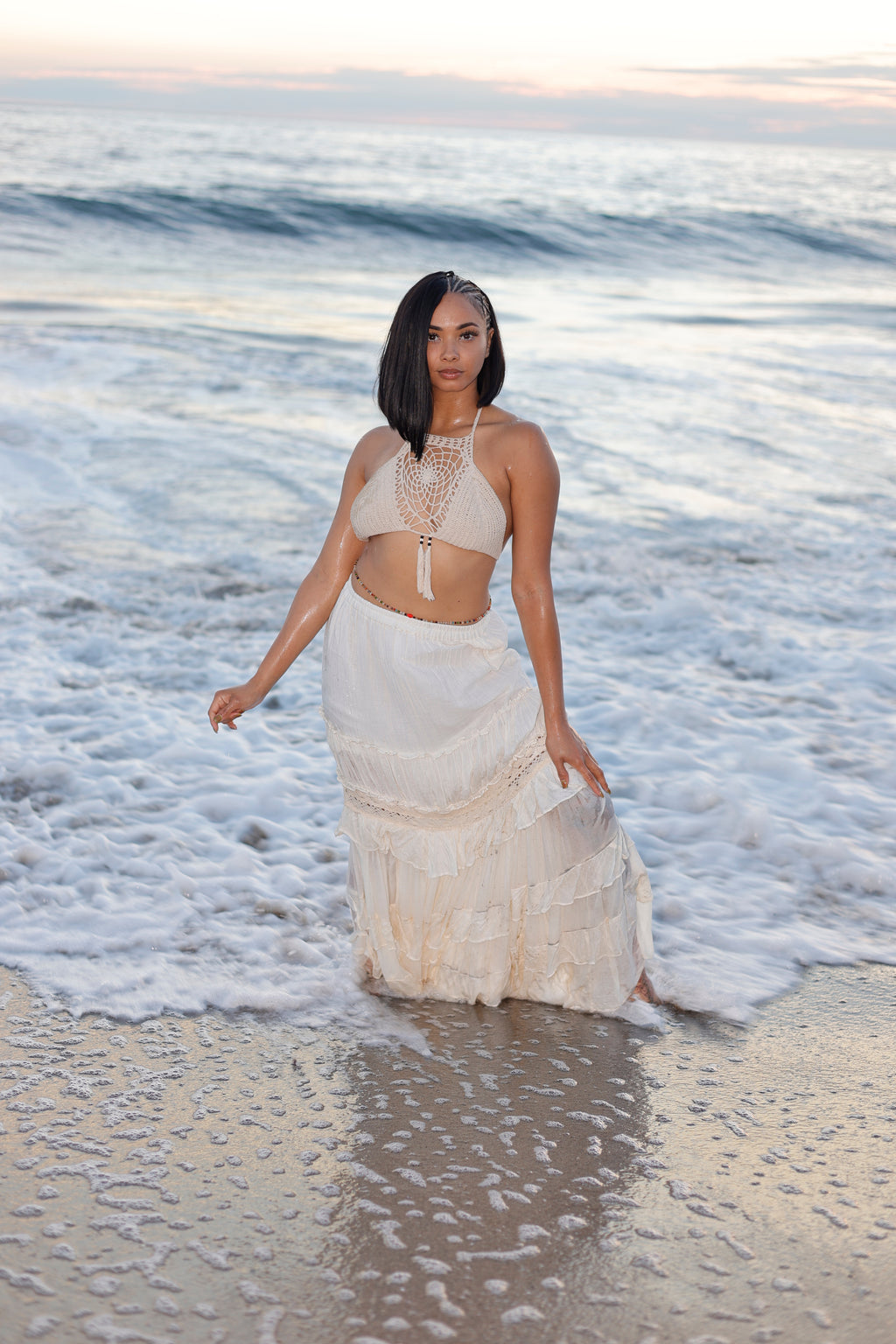 Dream catcher top & long boho skirt
