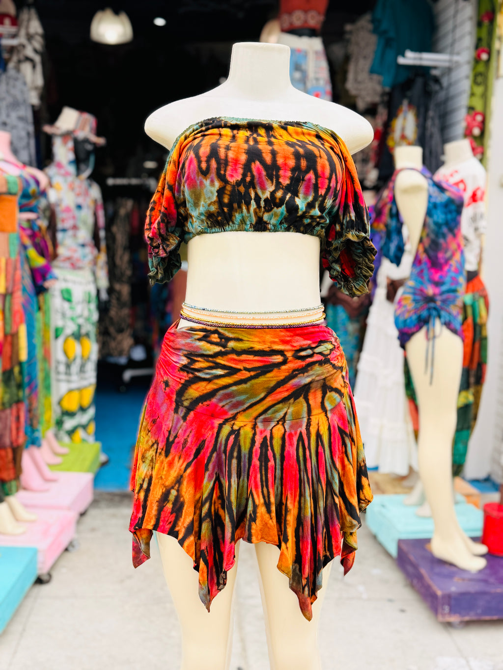 Bella set (black/rainbow)