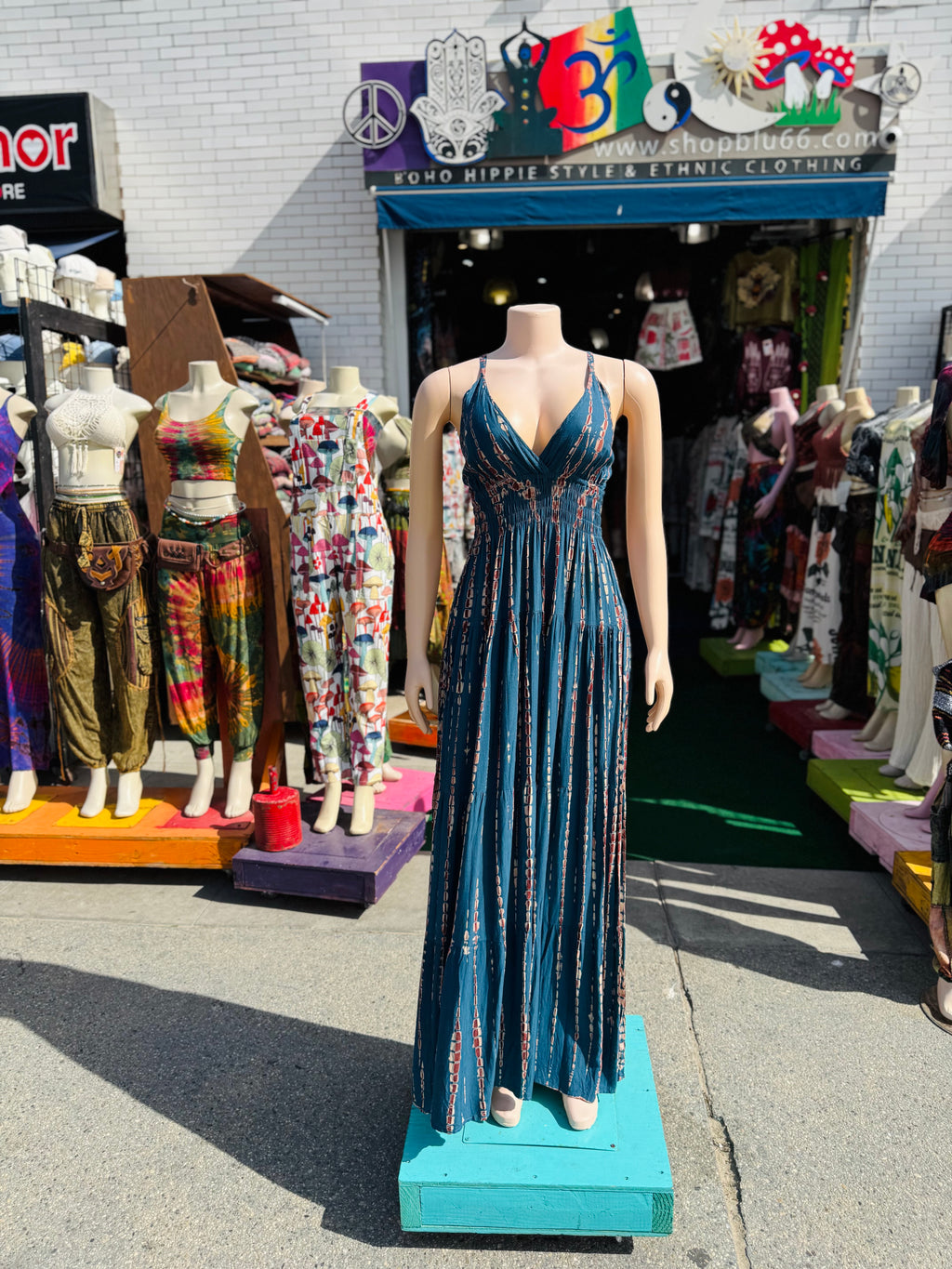 Debby sundress (blue)