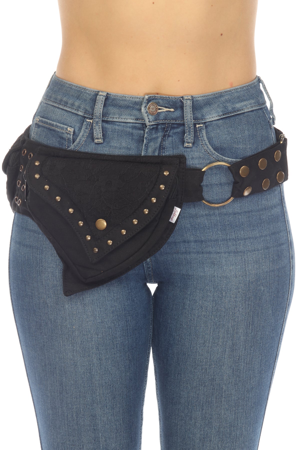Festival Belt (Lace Design) - Black