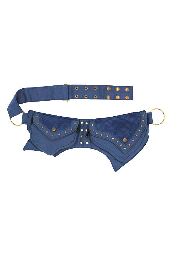 Festival Belt (Lace Design) - Blue