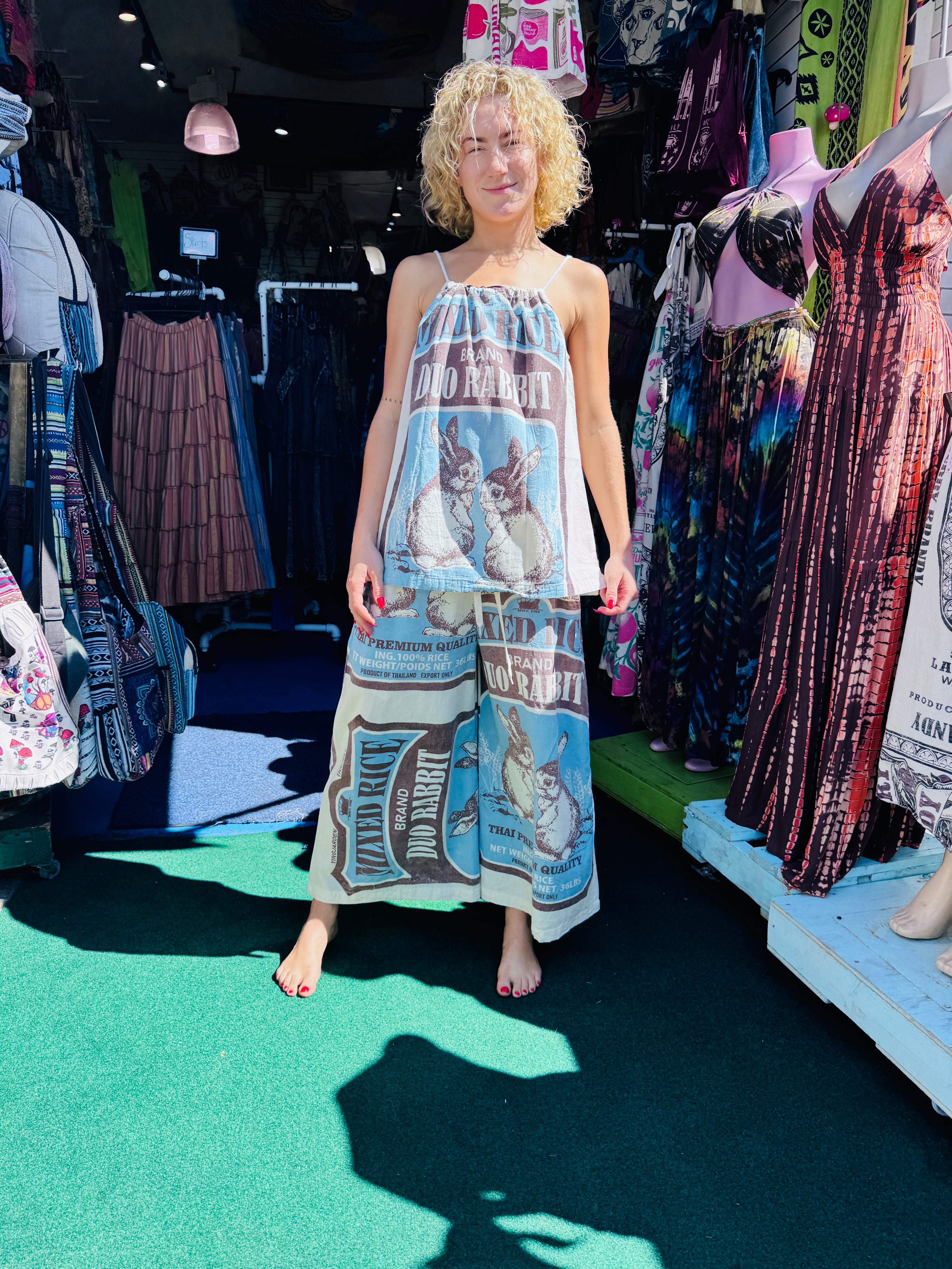 Vintage rabbit pants
