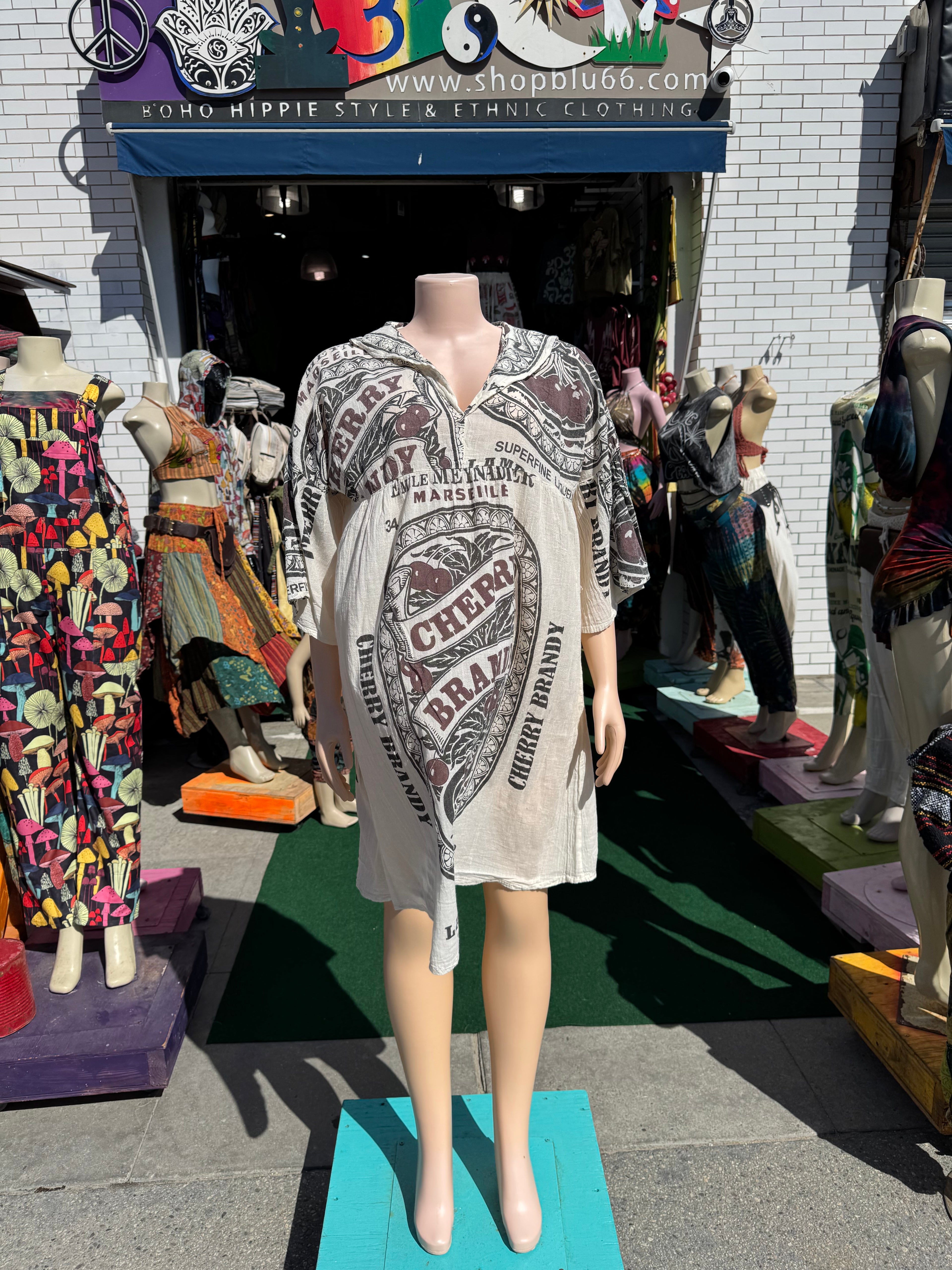 Vintage cherry dress