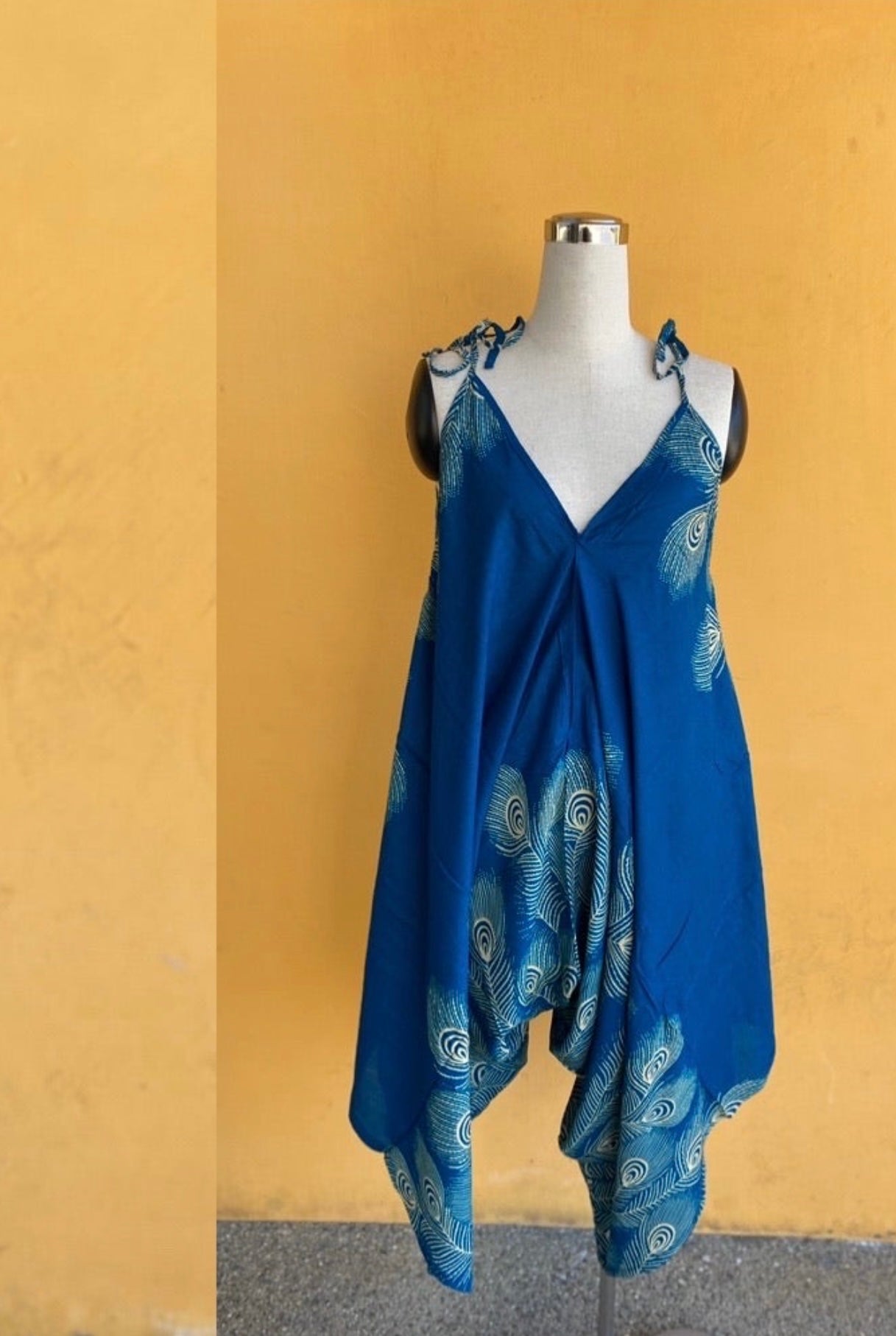 Peacock romper