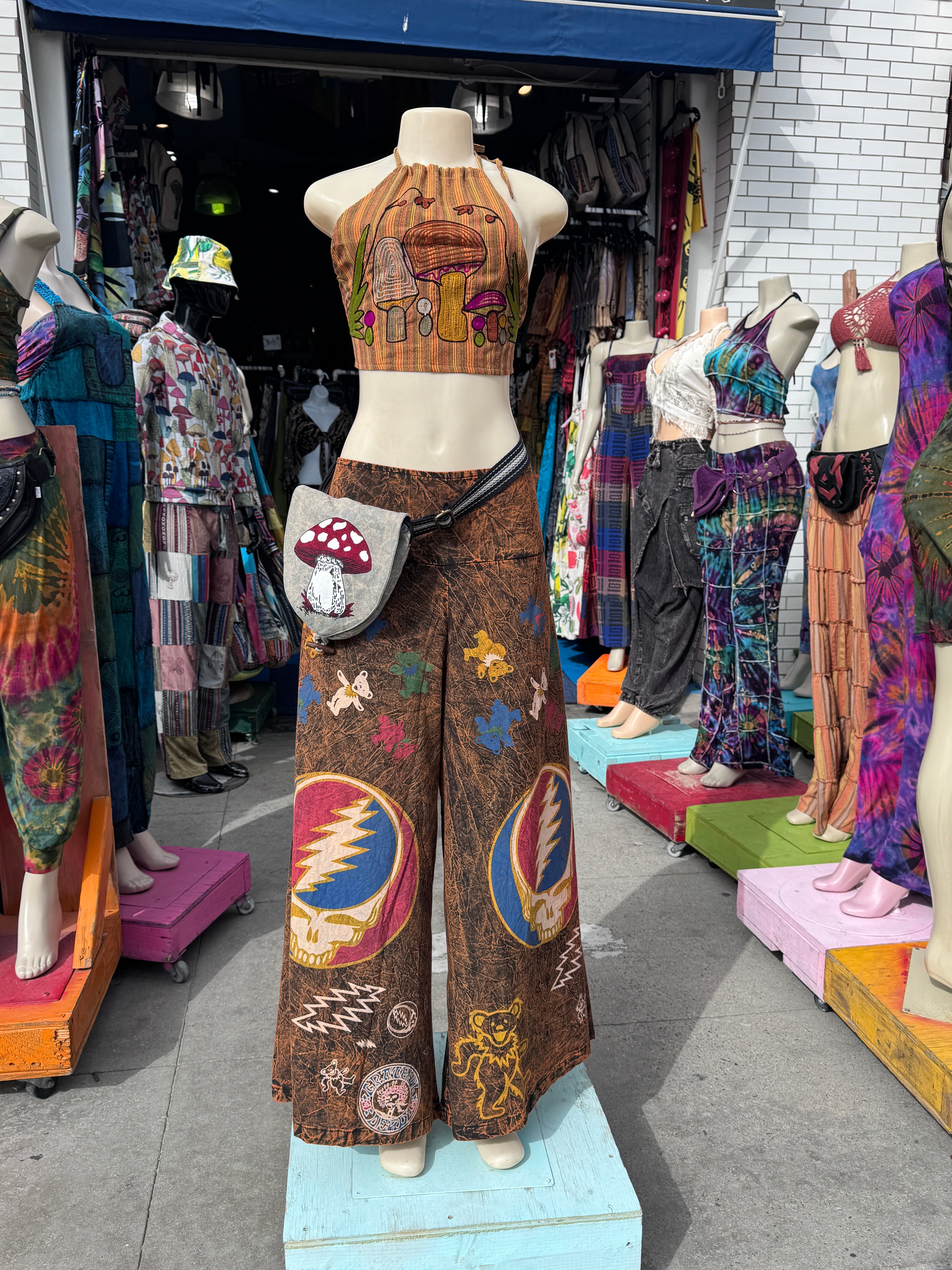 Grateful dead bootleg pants