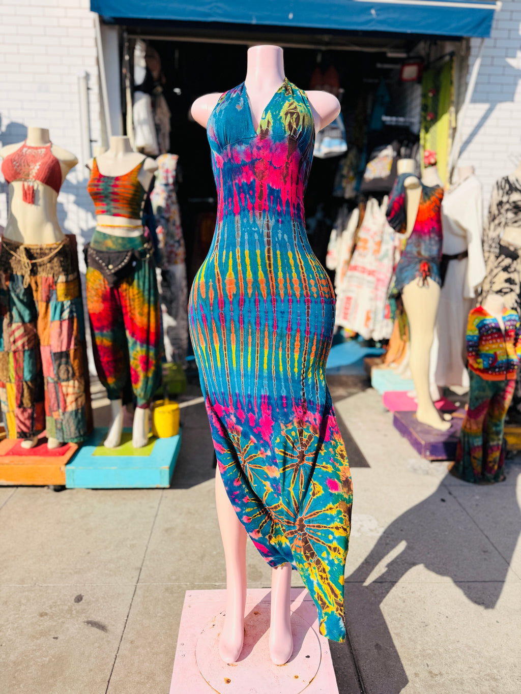Eva halter sundress
