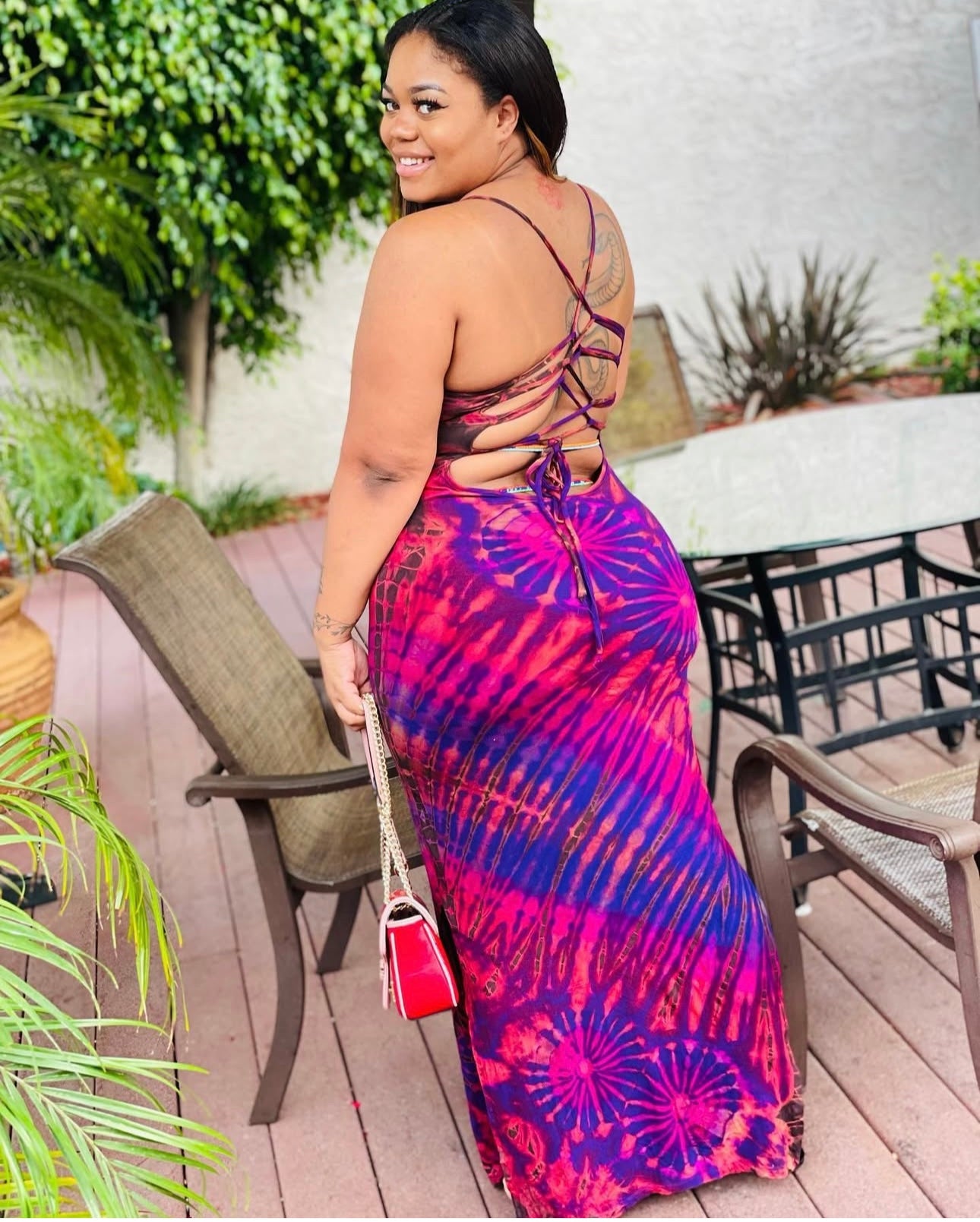 Hot girl maxi dress (purple) BLU 66 Apparel Hot girl maxi dress (purple) BLU 66 Apparel
