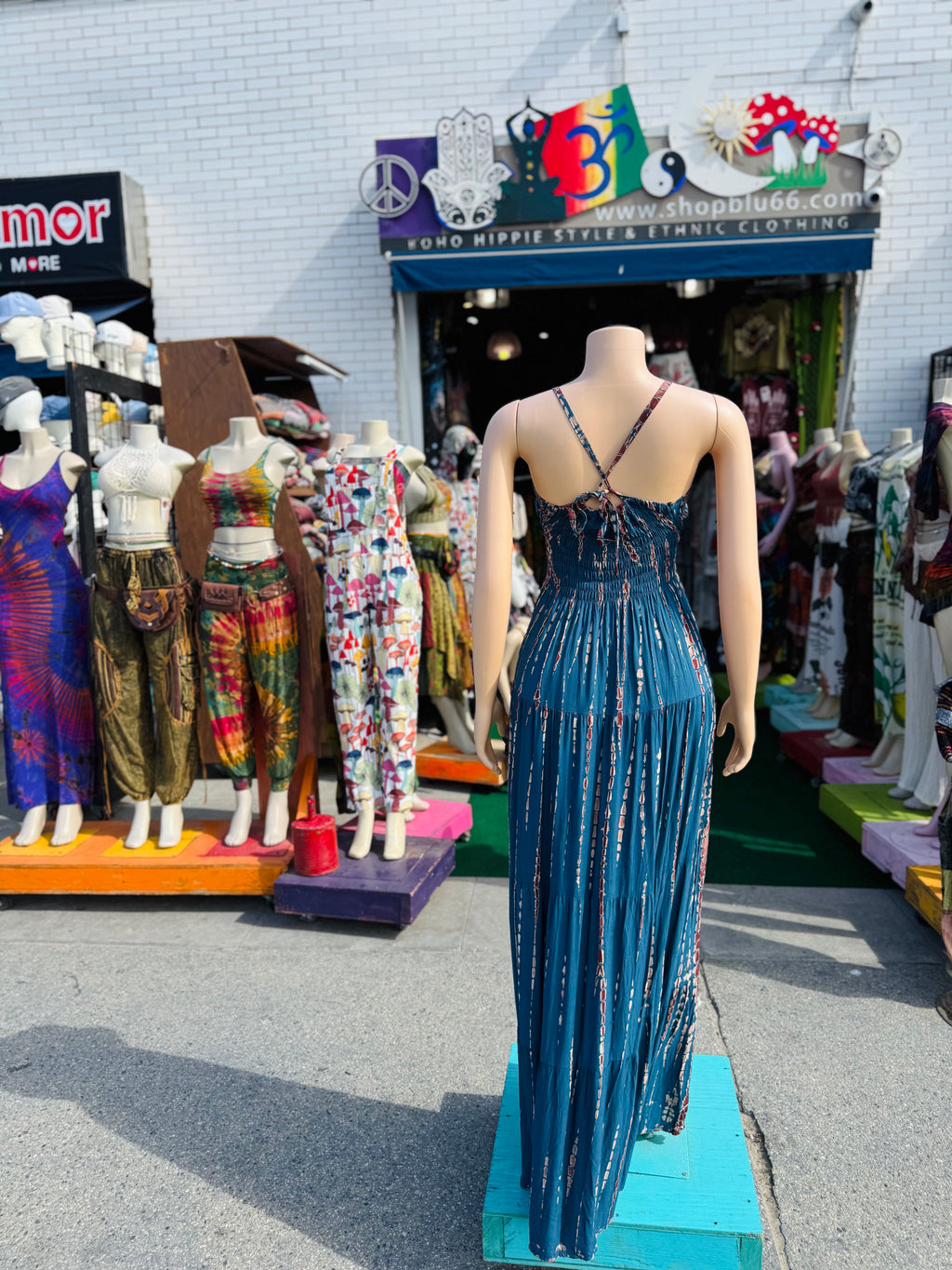 Debby sundress (blue)