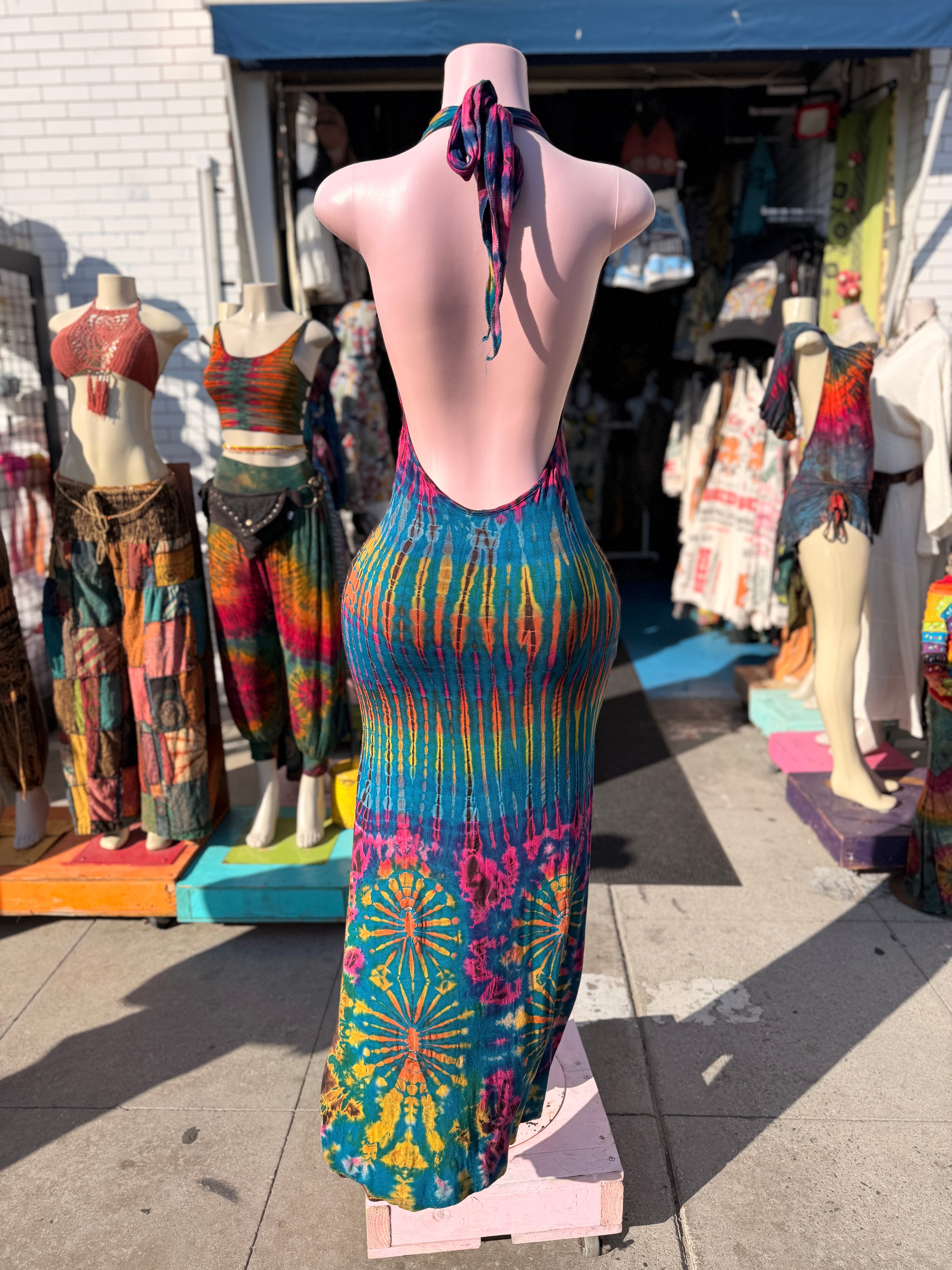 Eva halter sundress