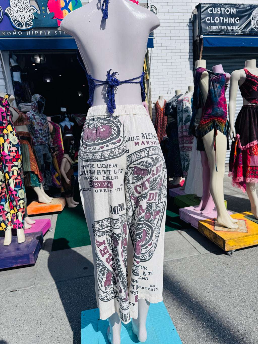 Vintage cherry pants