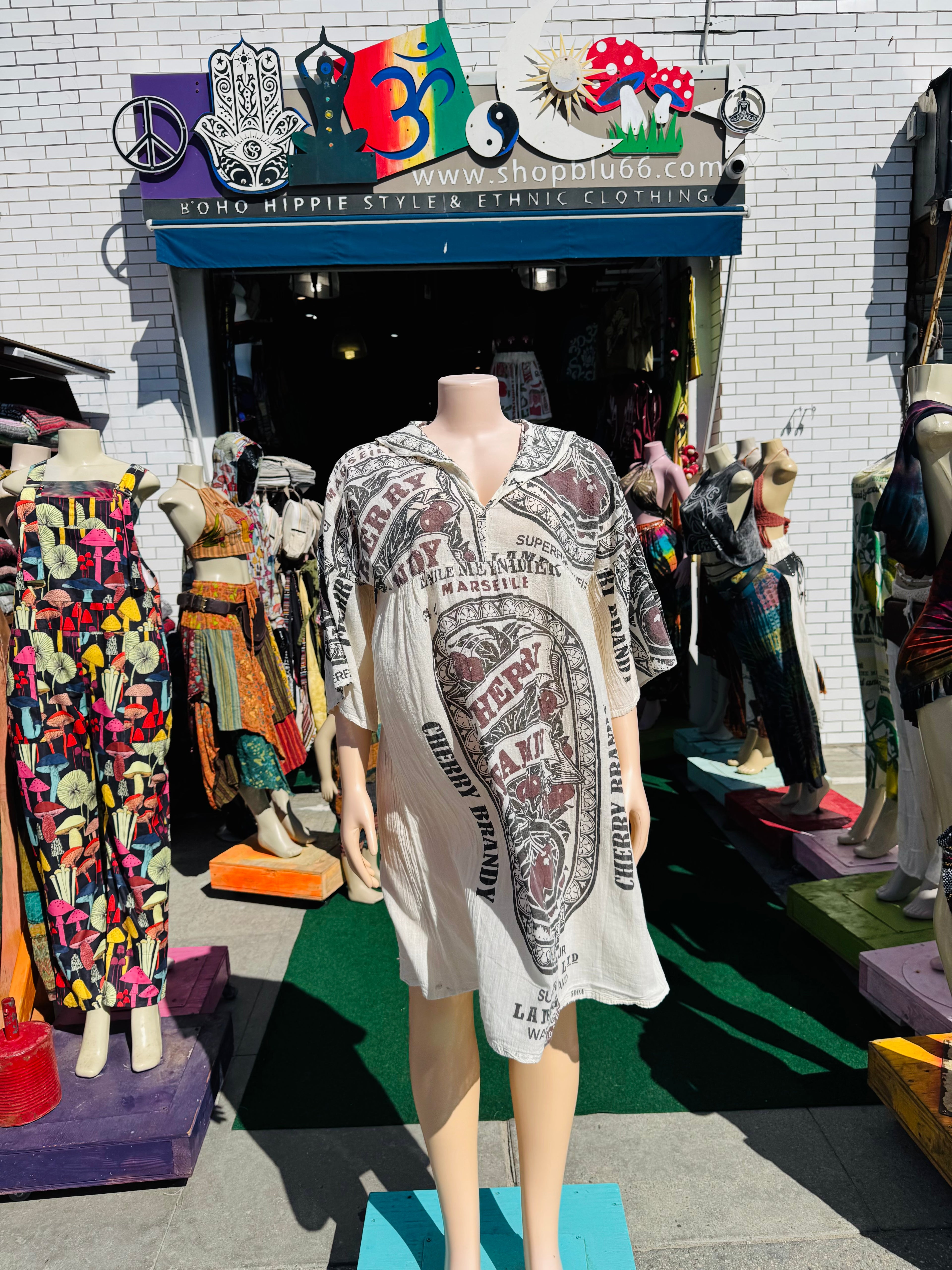 Vintage cherry dress