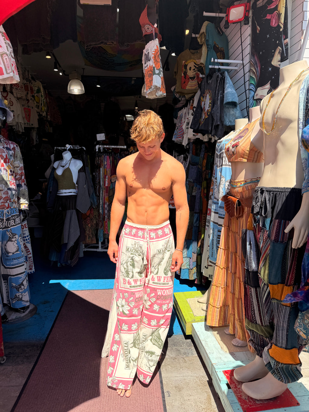 Vintage magnolia long pants