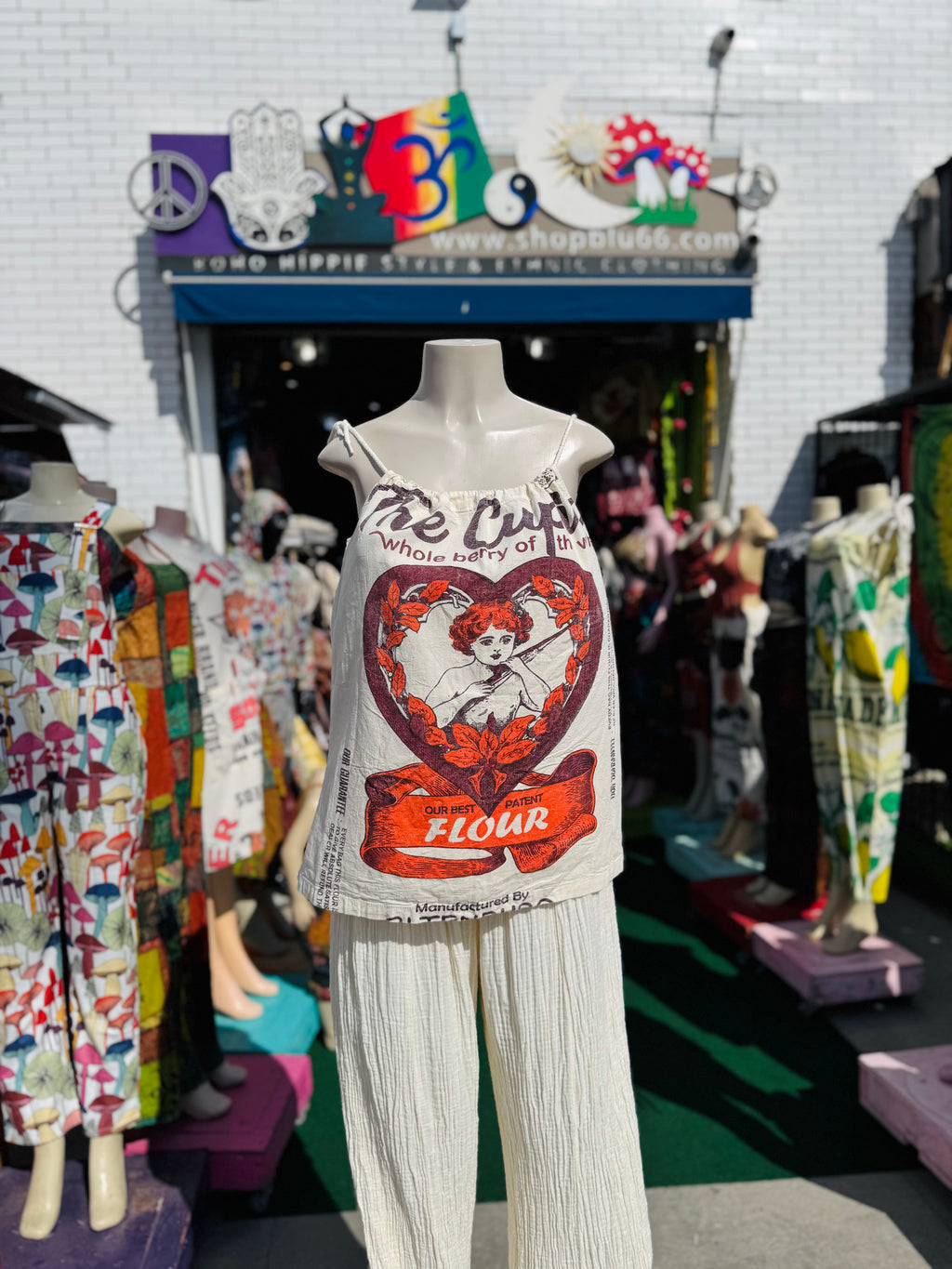 Vintage Cupid tank top