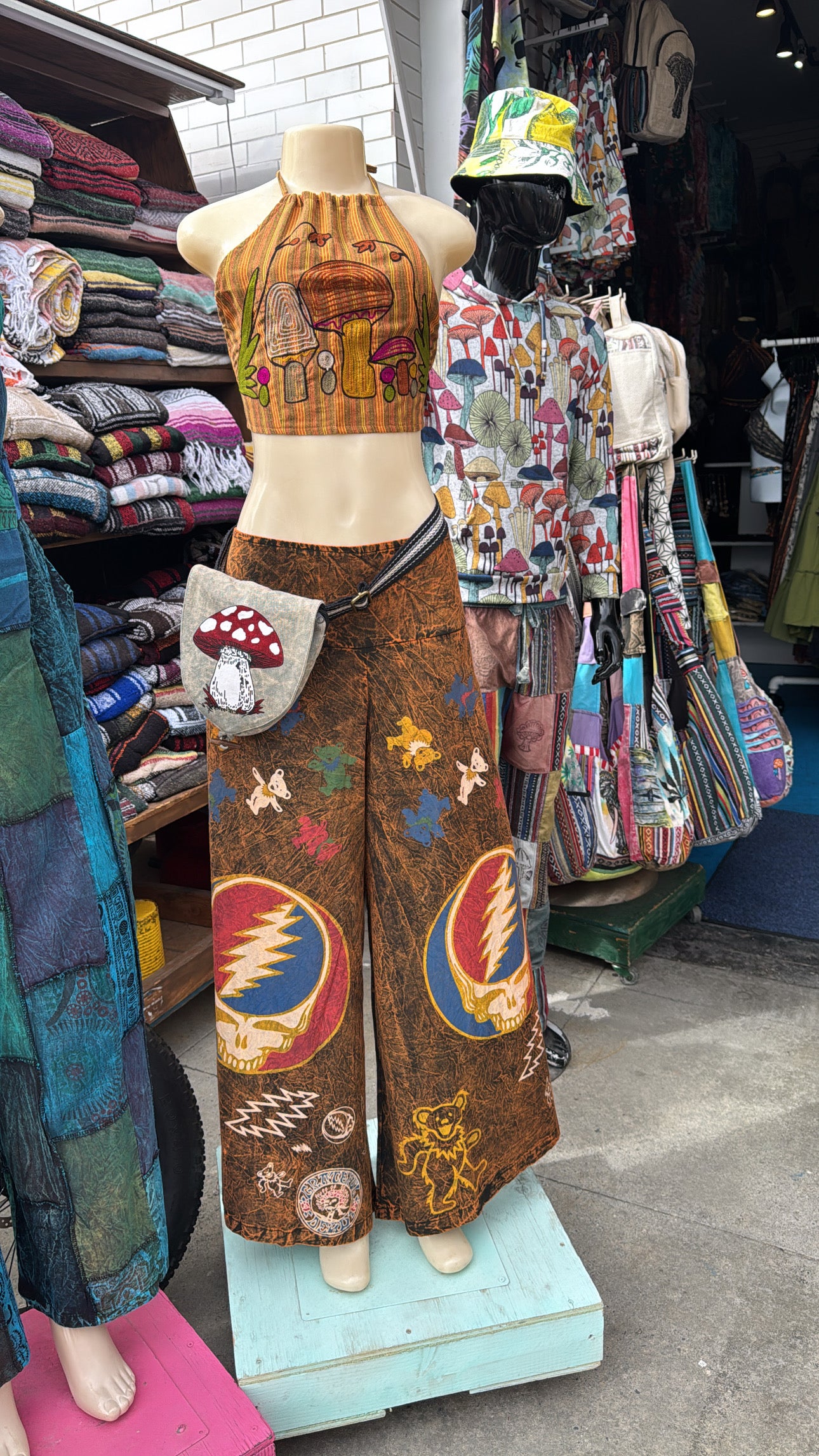 Grateful dead bootleg pants