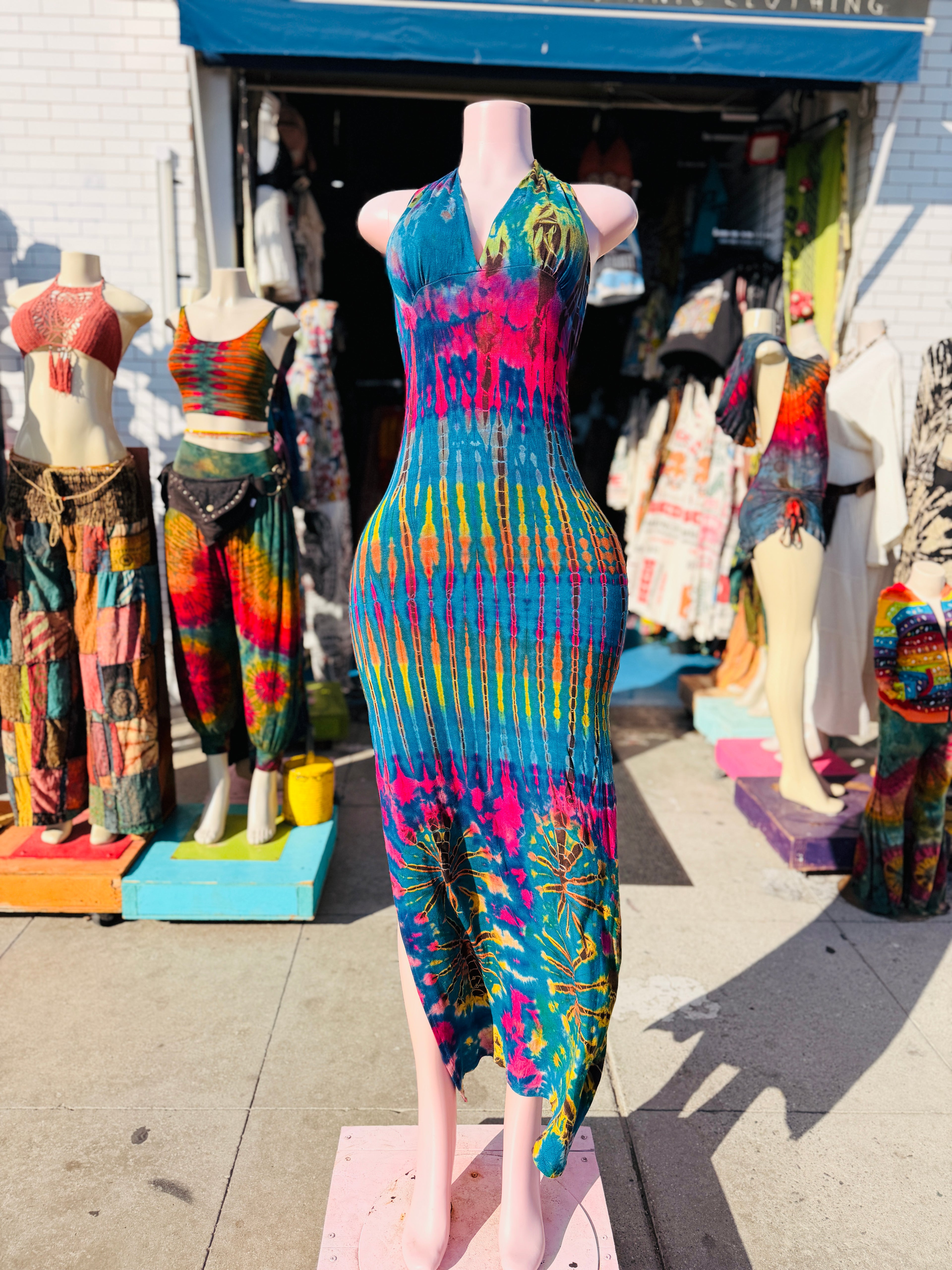 Eva halter sundress