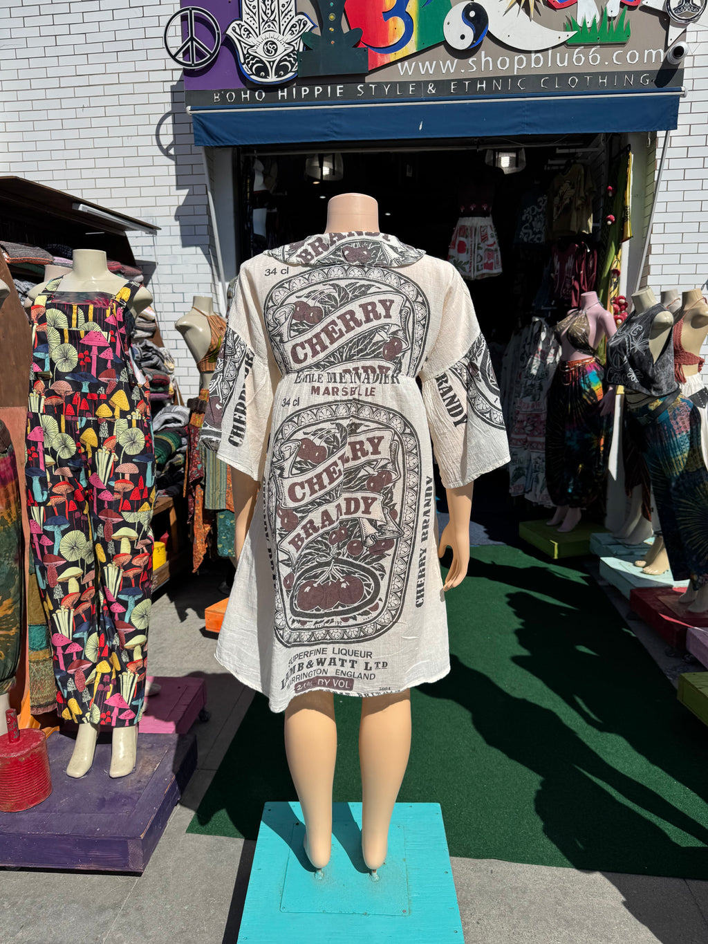 Vintage cherry dress