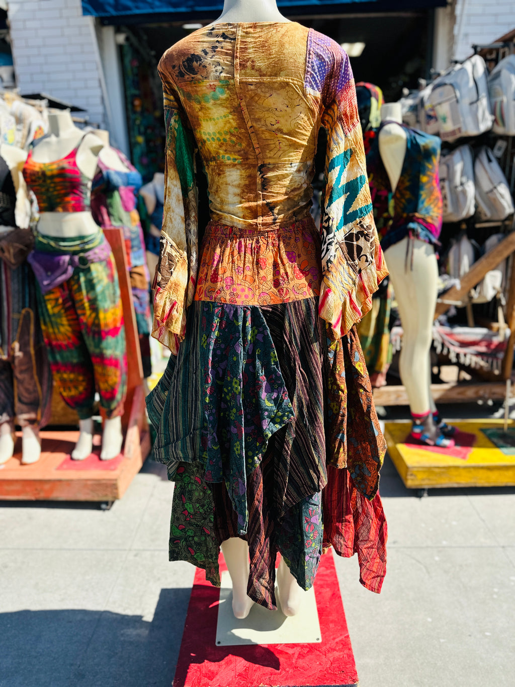 Wild festivals skirt ( orange )