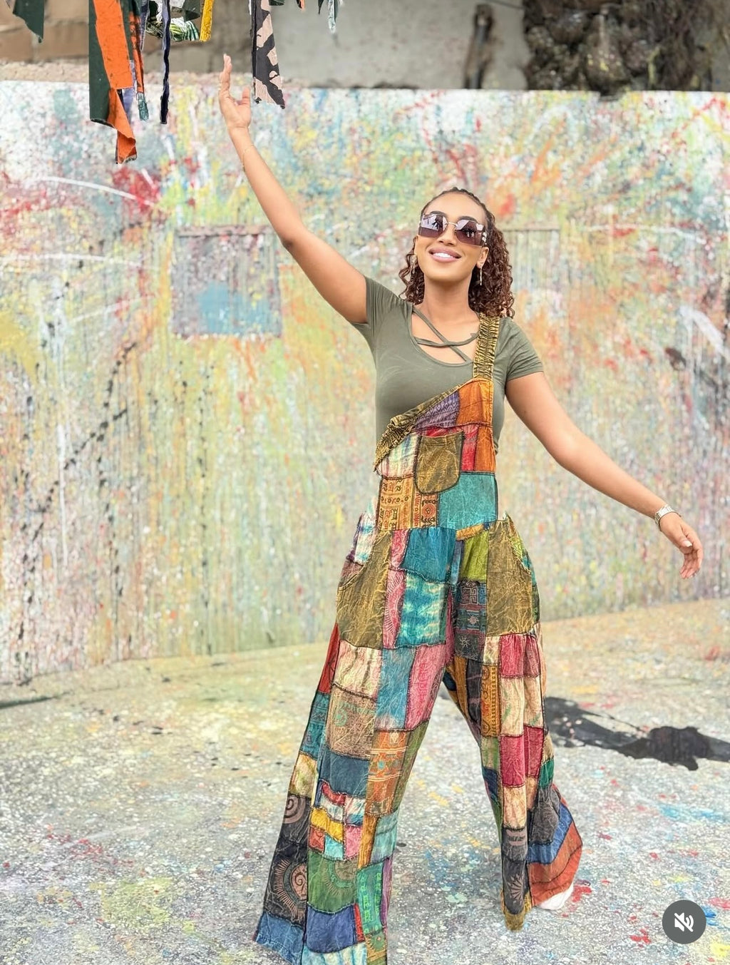 Bayfall romper (Brown)