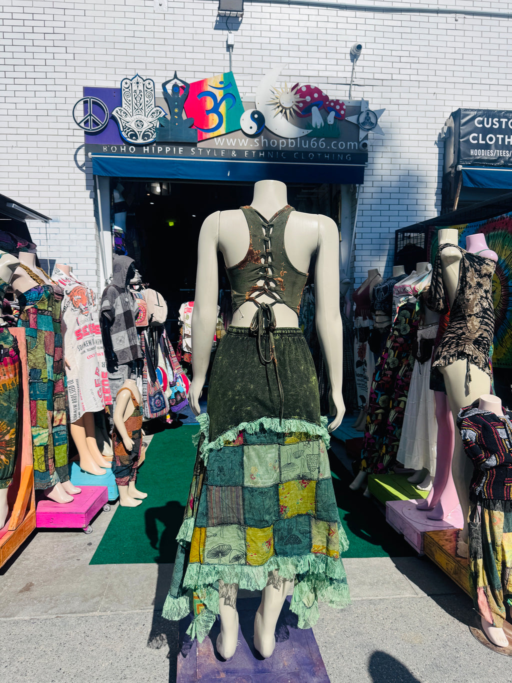 coco skirt (green)