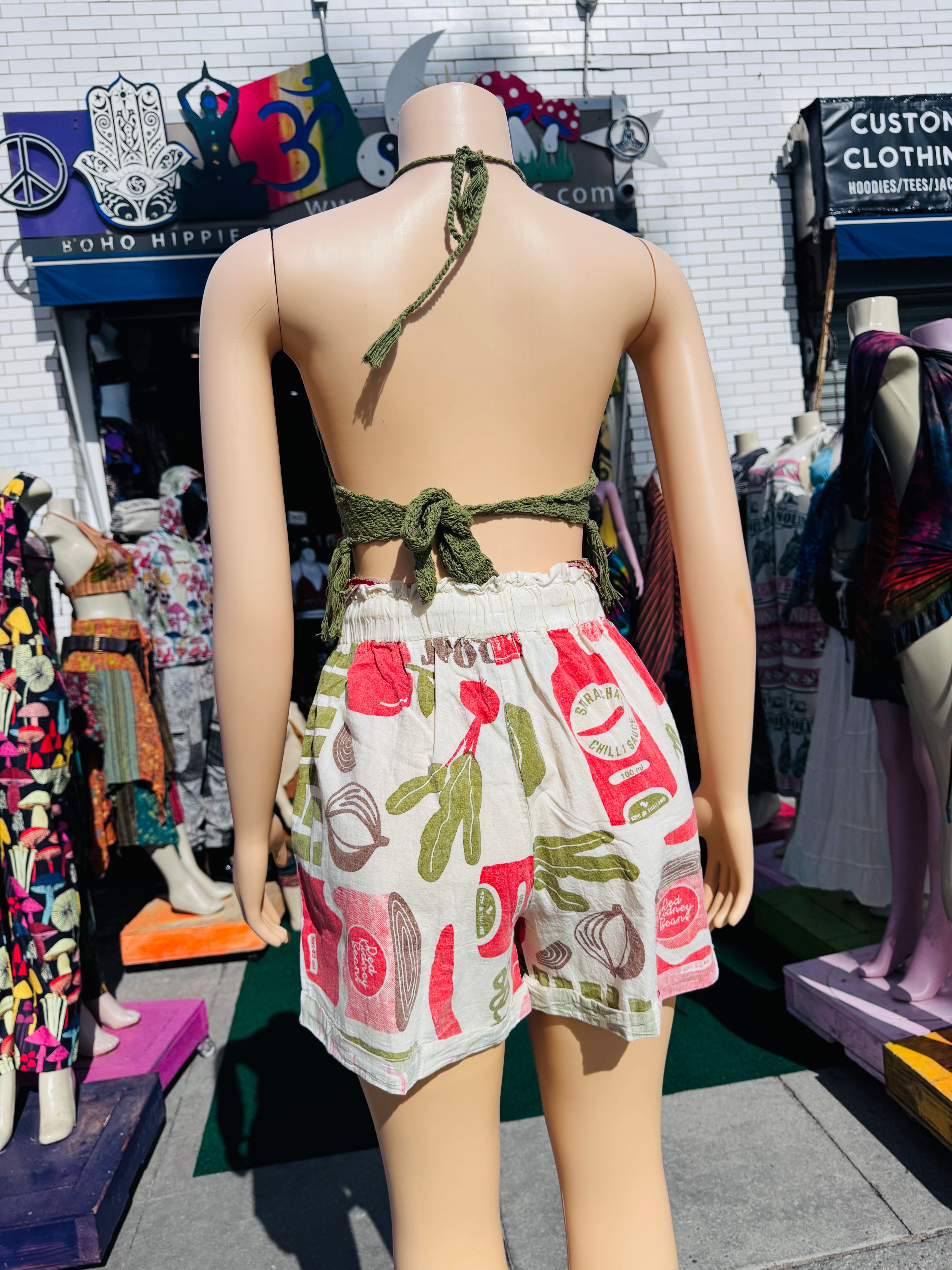 Sriracha chilli sauce shorts