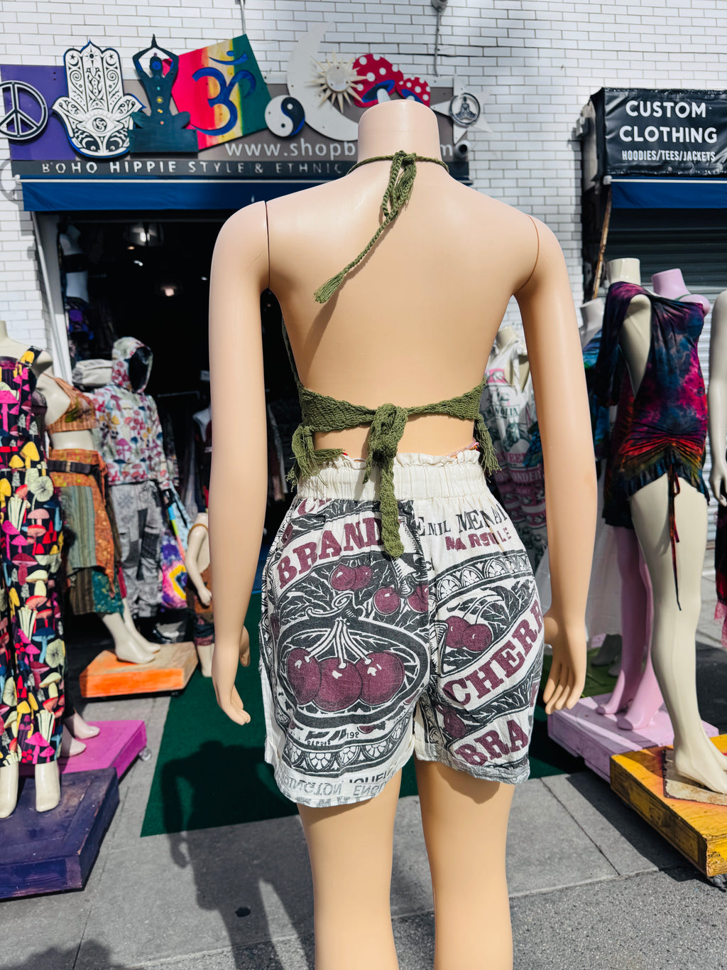 Vintage cherry shorts