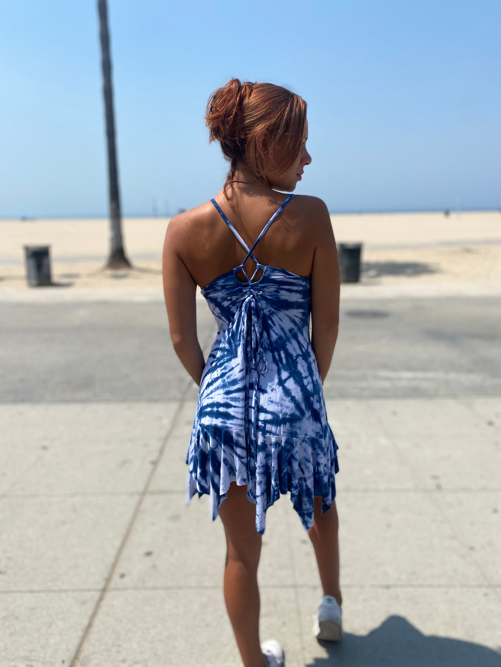 Summer in Venice Beach dress (Indigo)