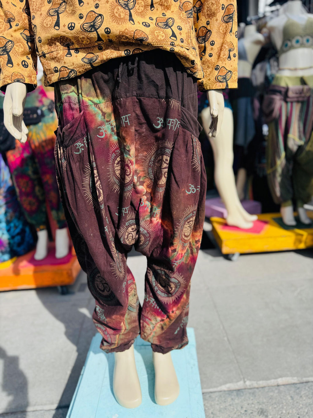 Groove ohm Harem Pants (tiedye)