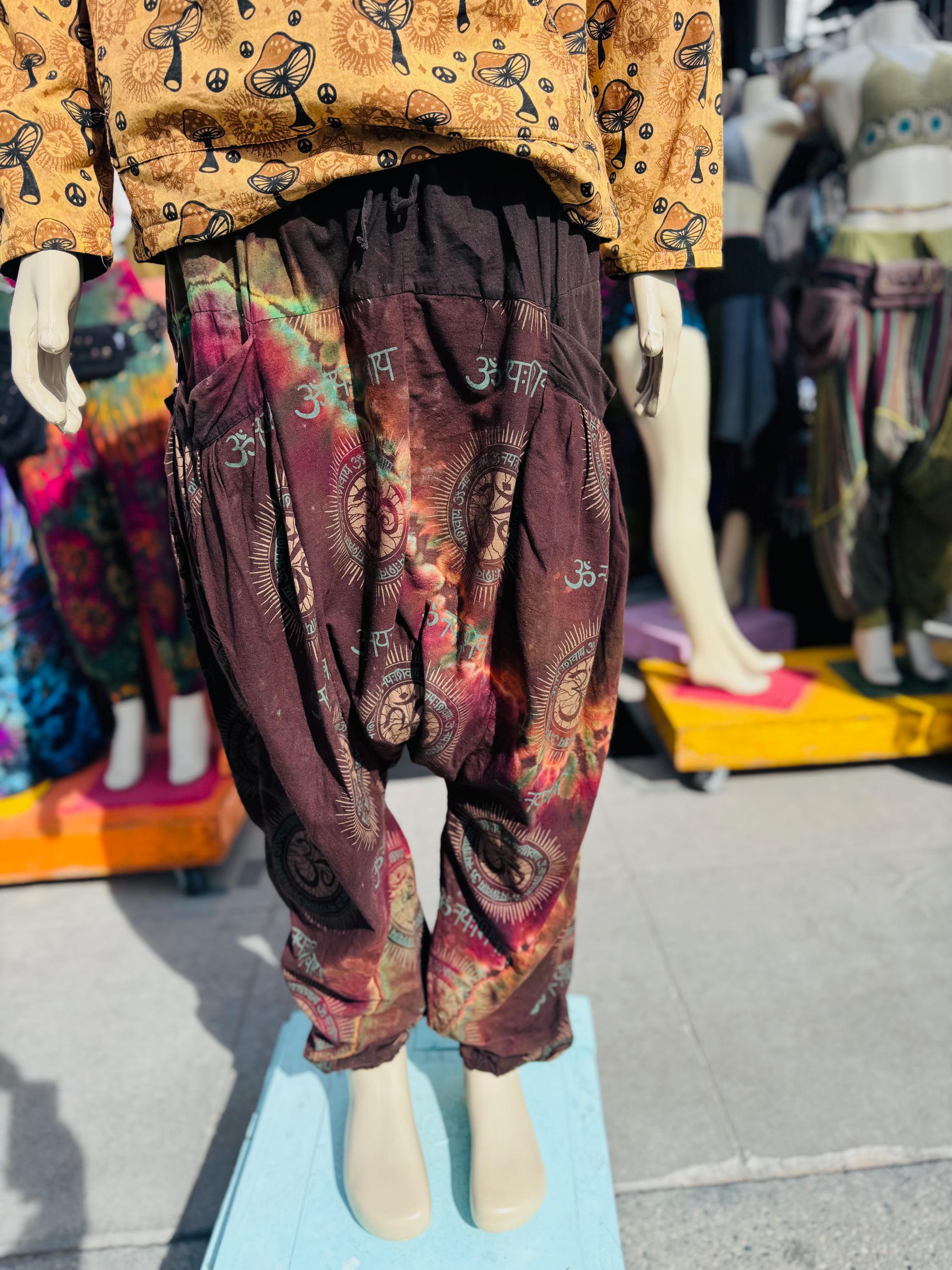 Groove ohm Harem Pants (tiedye)