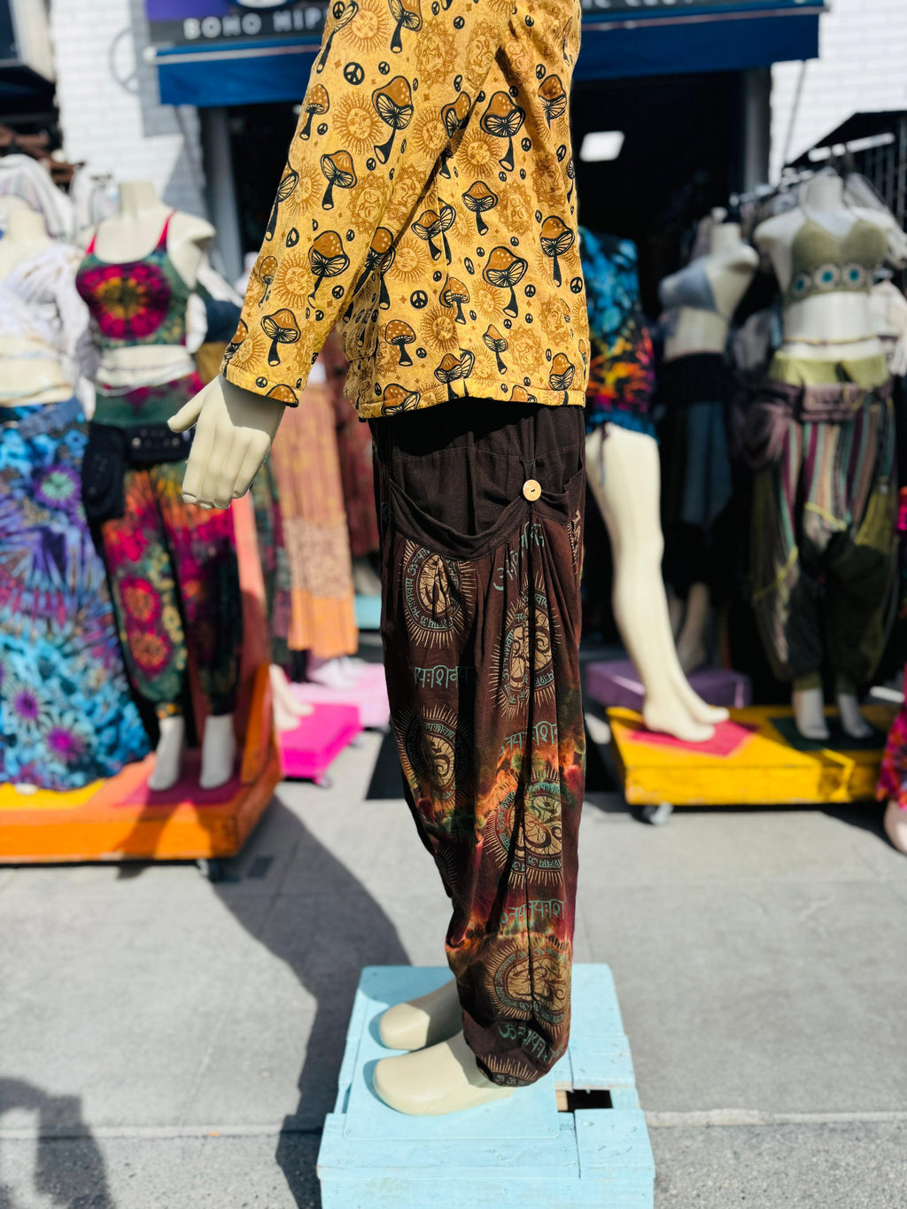 Groove ohm Harem Pants (tiedye)