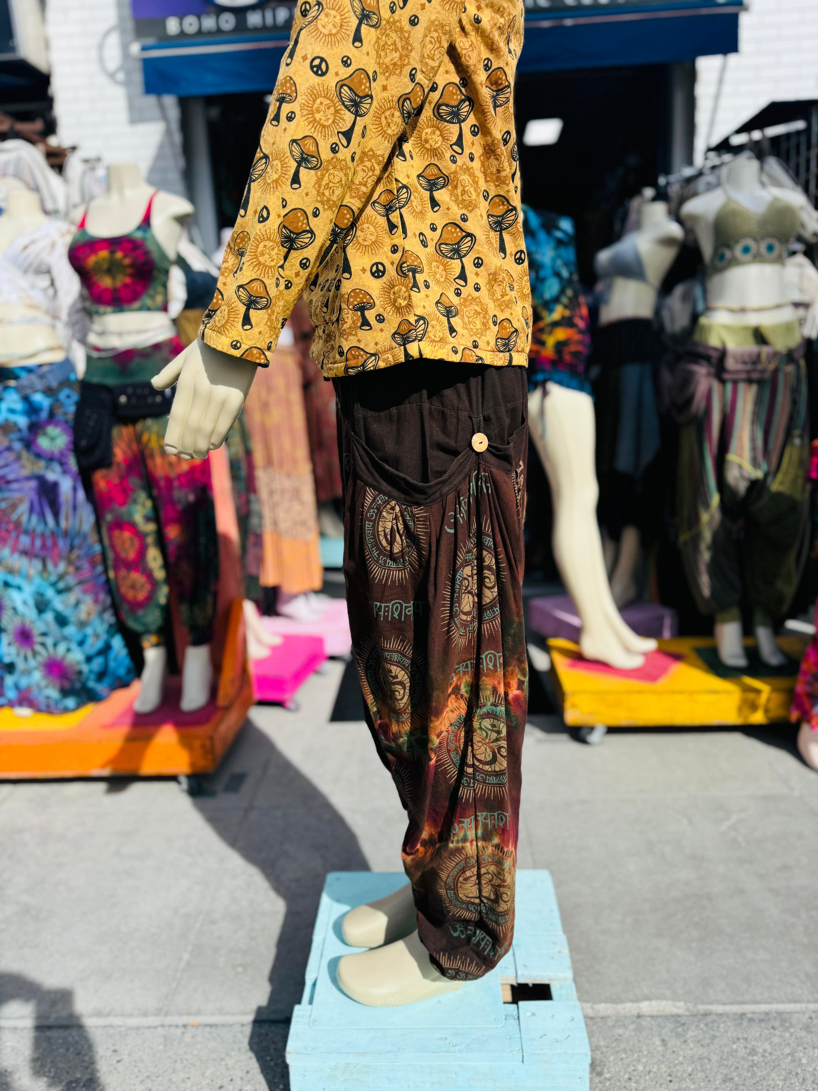 Groove ohm Harem Pants (tiedye)