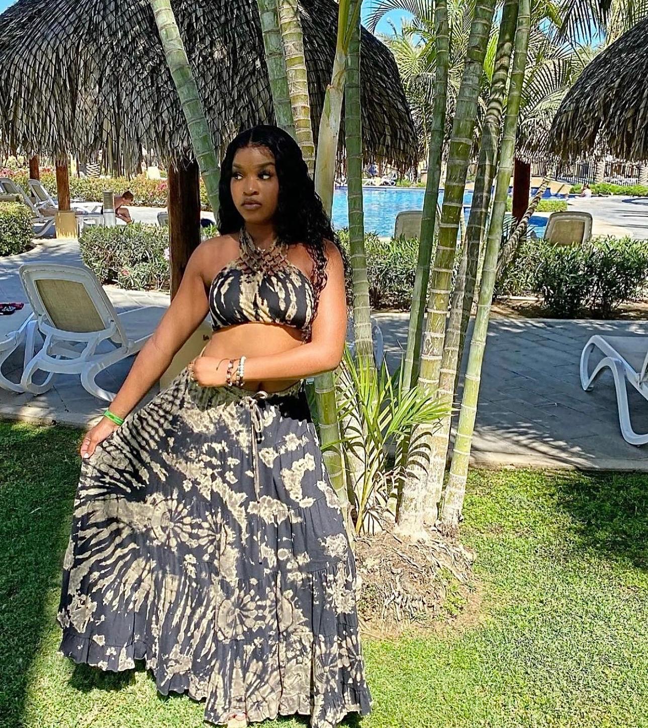 Cha cha Skirt (Black/white)