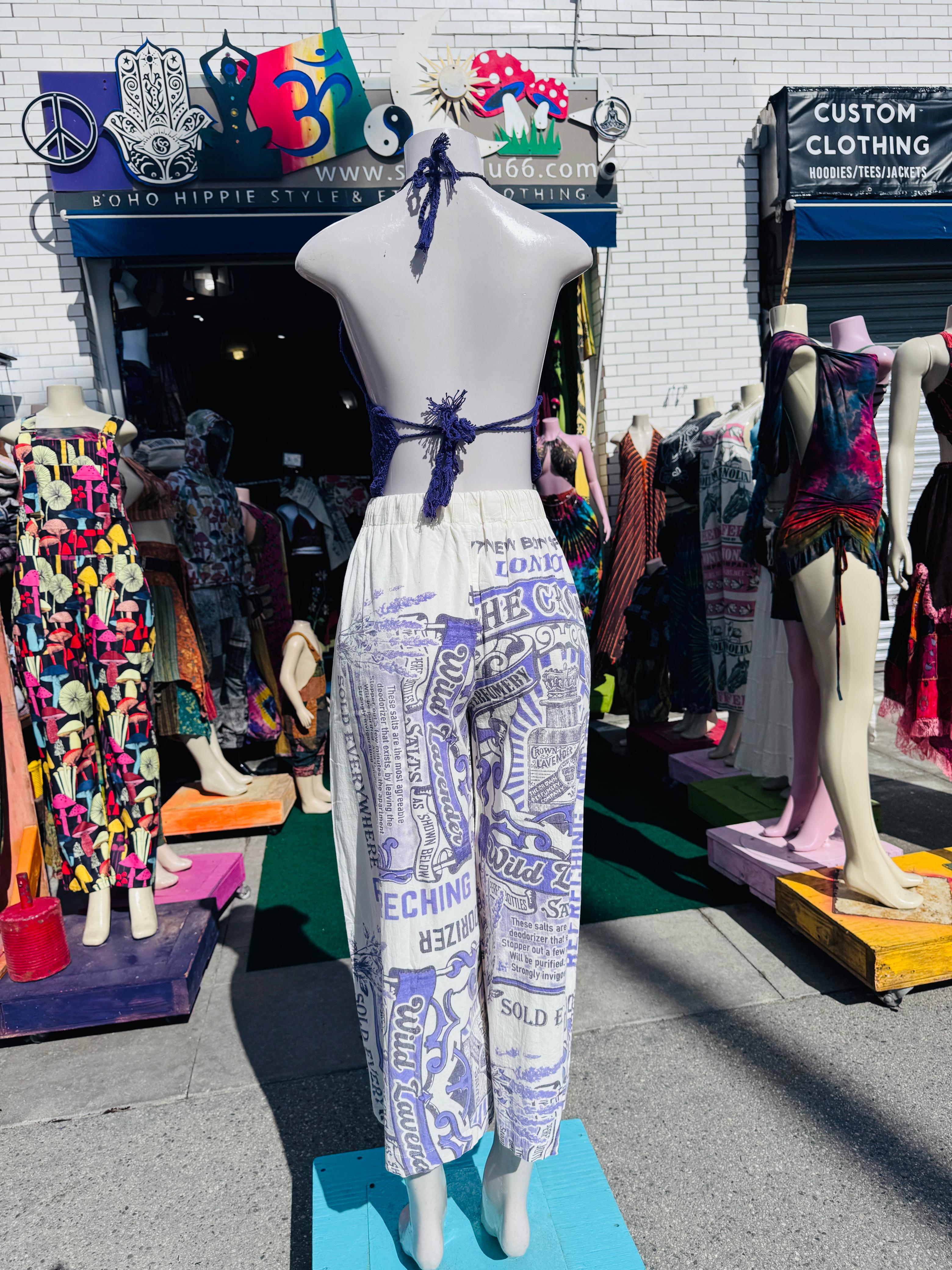 Vintage crown capri pants