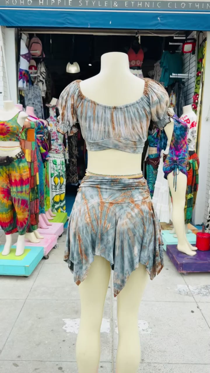 Bella set (indigo/brown)
