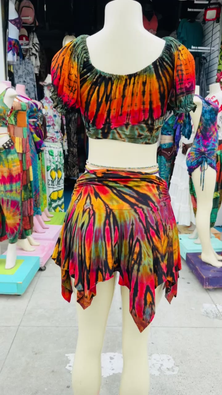 Bella set (black/rainbow)