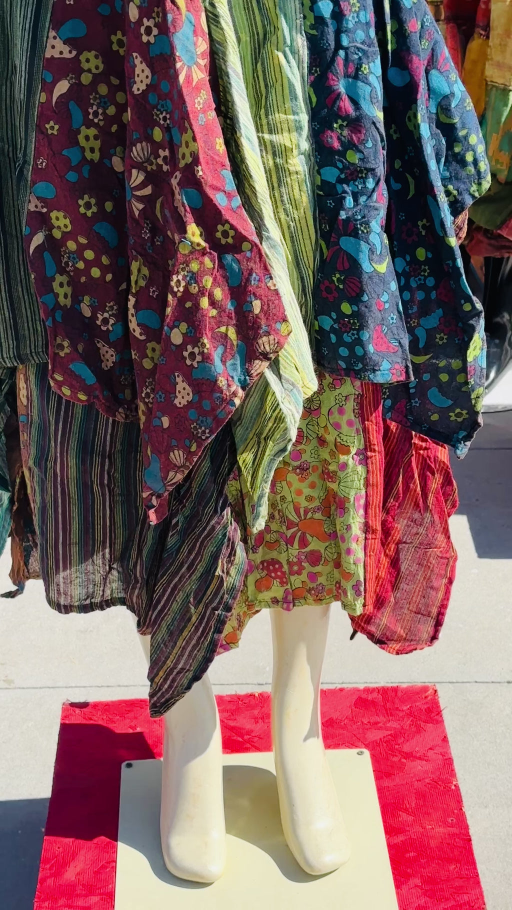Wild festivals skirt ( orange )