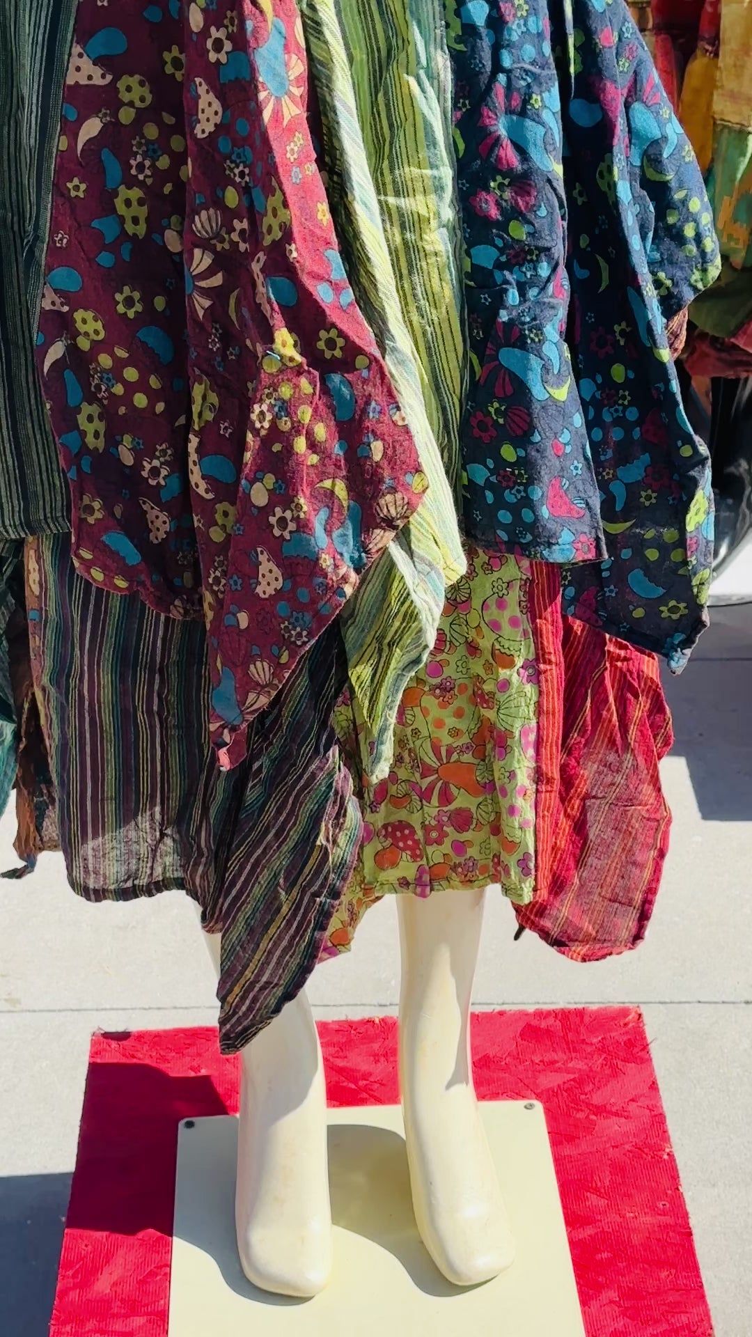 Wild festivals skirt ( orange )