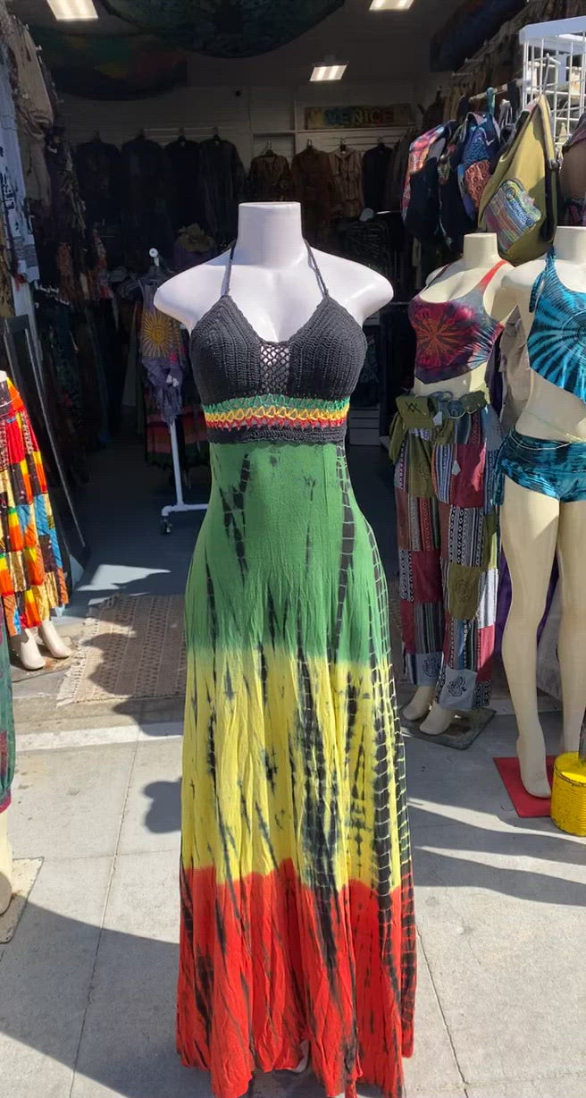 Reggae on the river dress  ( Rasta )